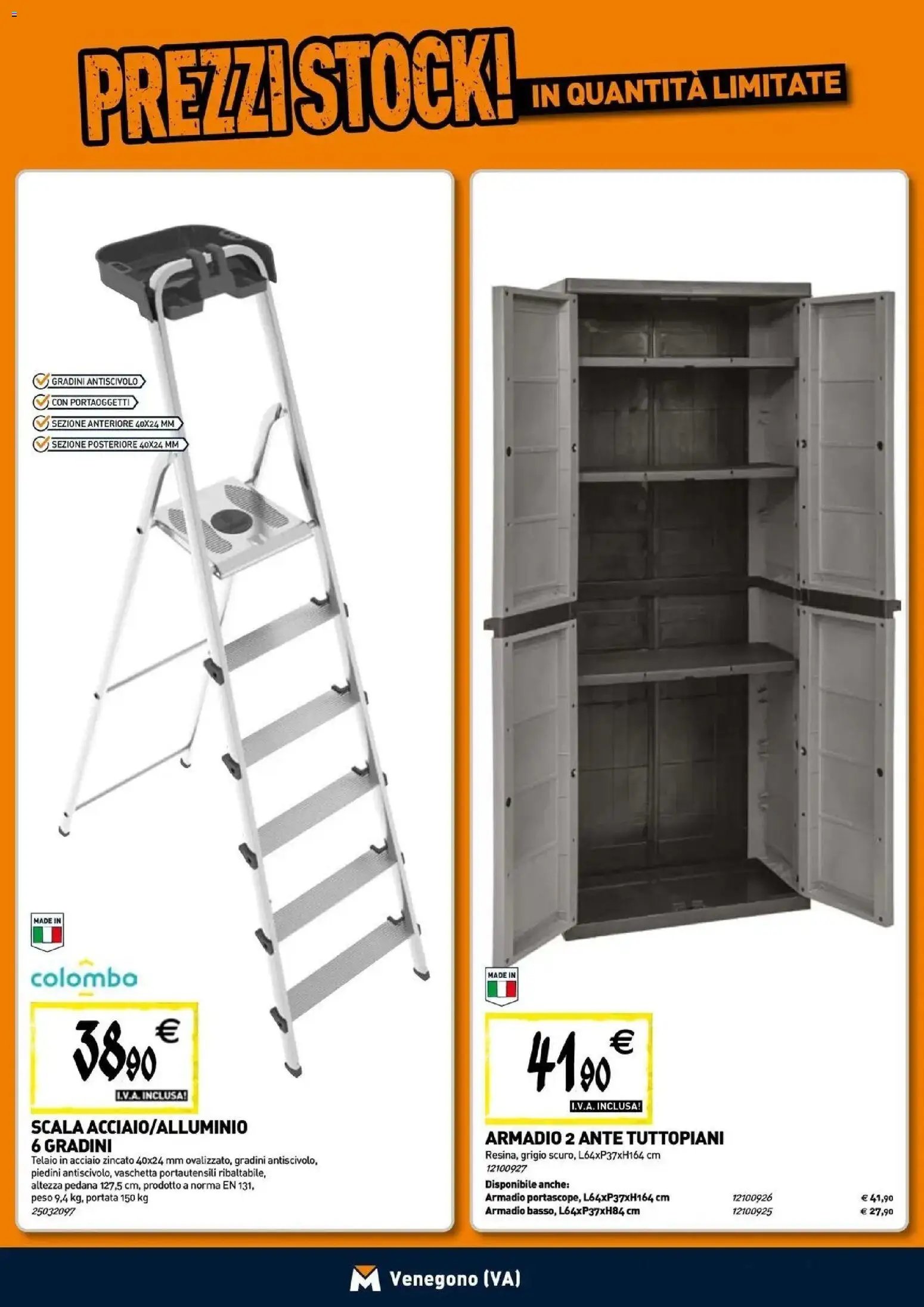 TECNOMAT - Straordinari prezzi stock!