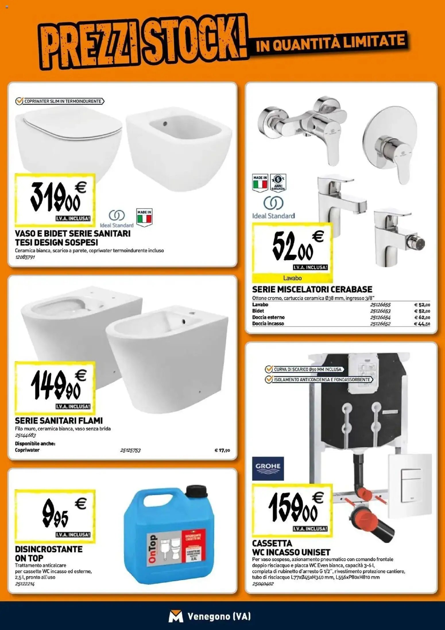 TECNOMAT - Straordinari prezzi stock!