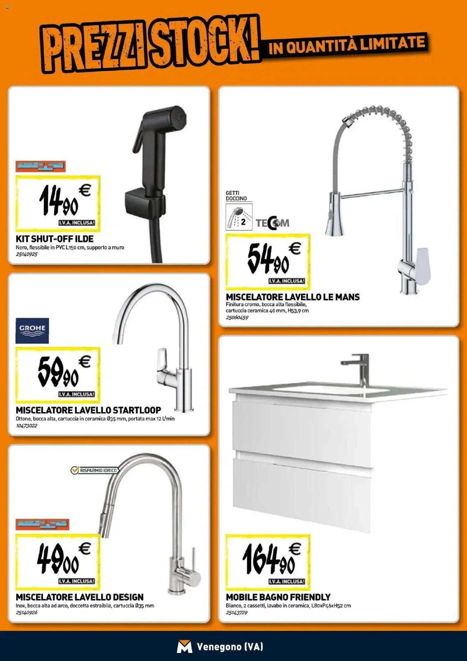 TECNOMAT - Straordinari prezzi stock!