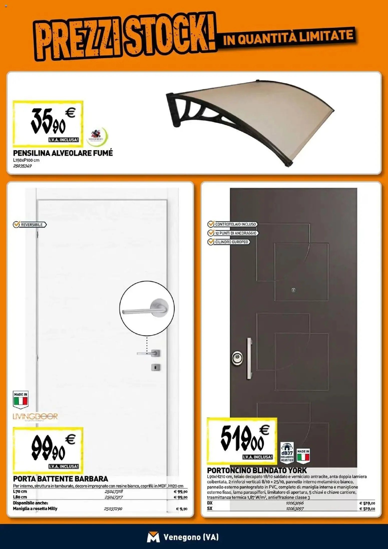 TECNOMAT - Straordinari prezzi stock!