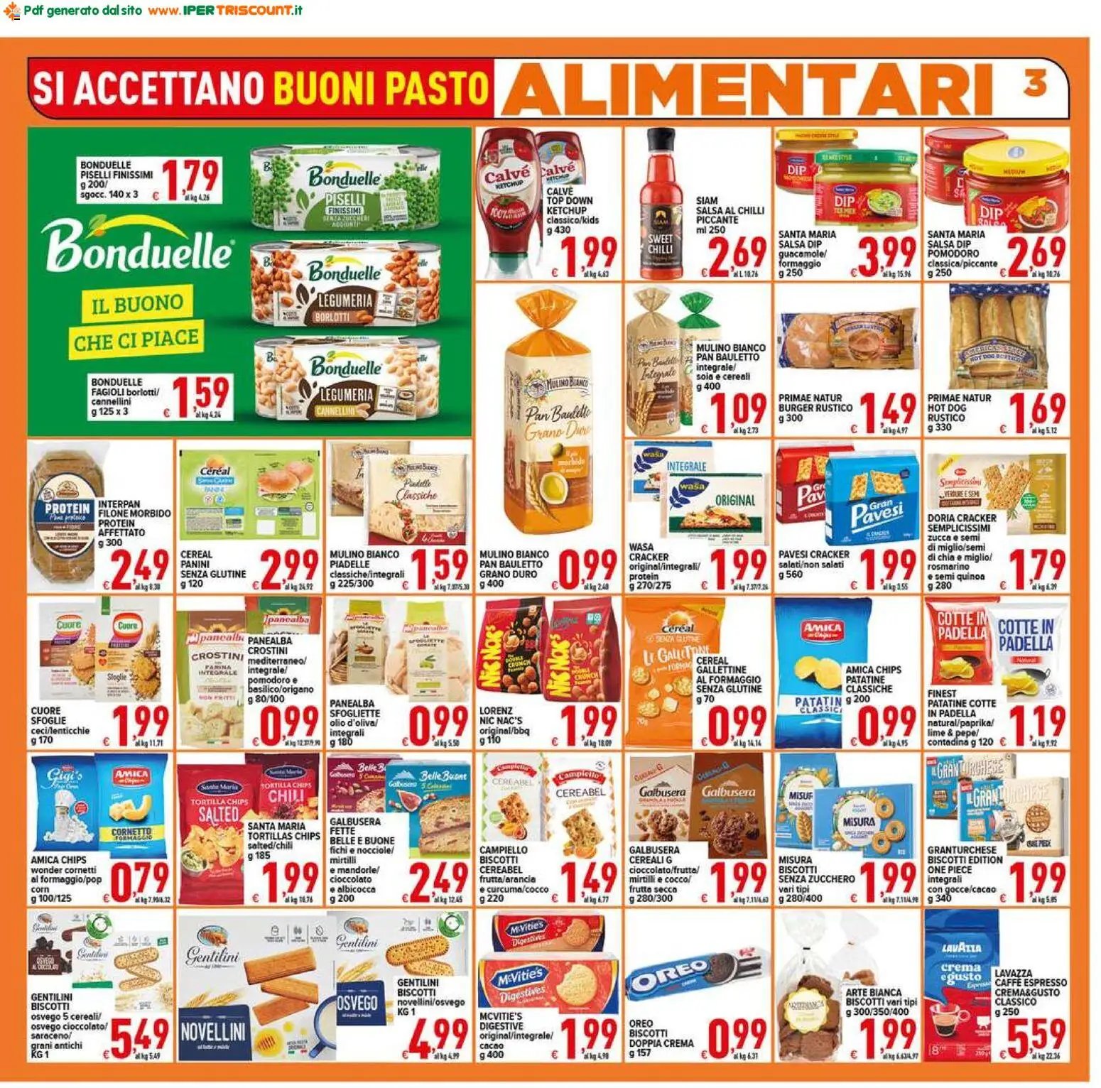 Ipertriscount volantino Ariccia