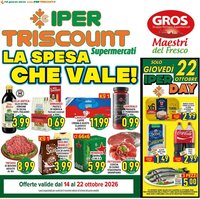 Ipertriscount volantino Ariccia