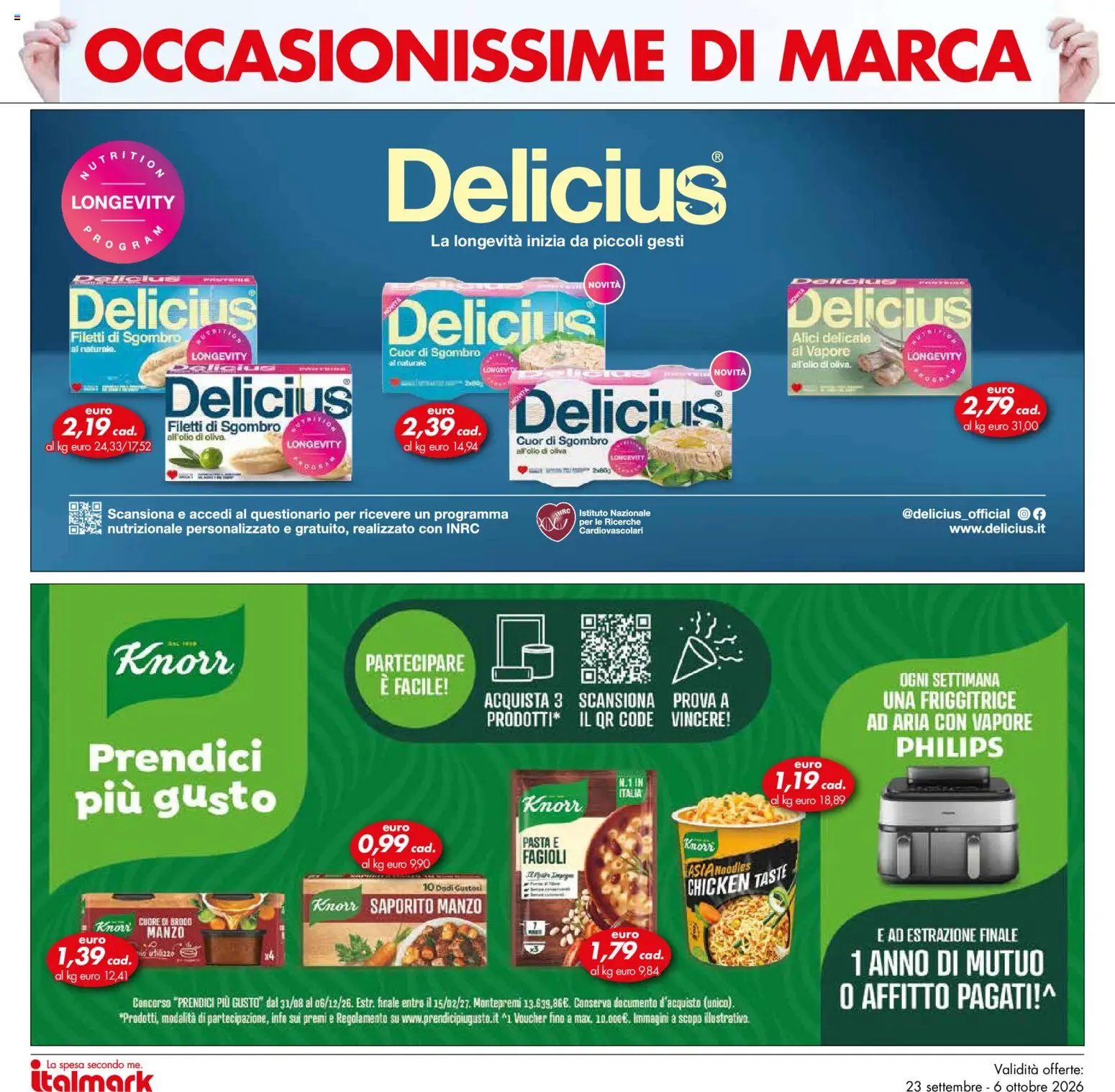 Italmark volantino Occasionissime di Marca