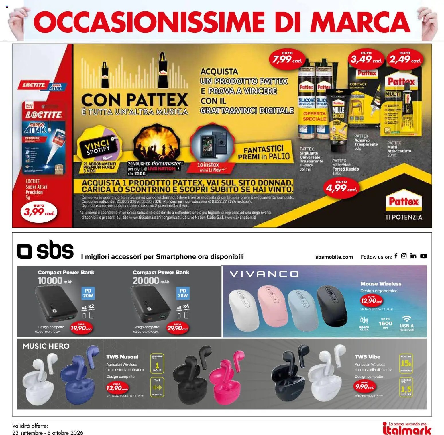 Italmark volantino Occasionissime di Marca
