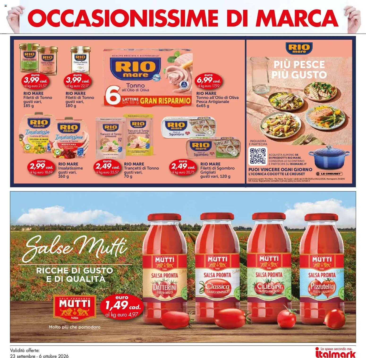 Italmark volantino Occasionissime di Marca