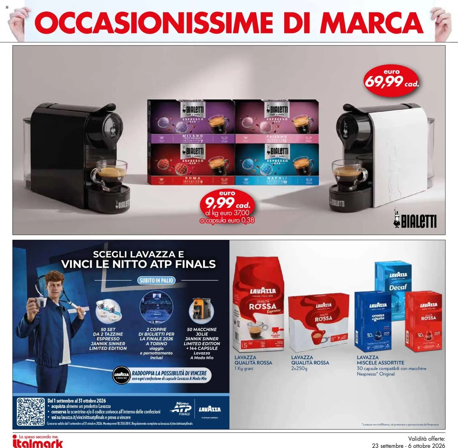 Italmark volantino Occasionissime di Marca