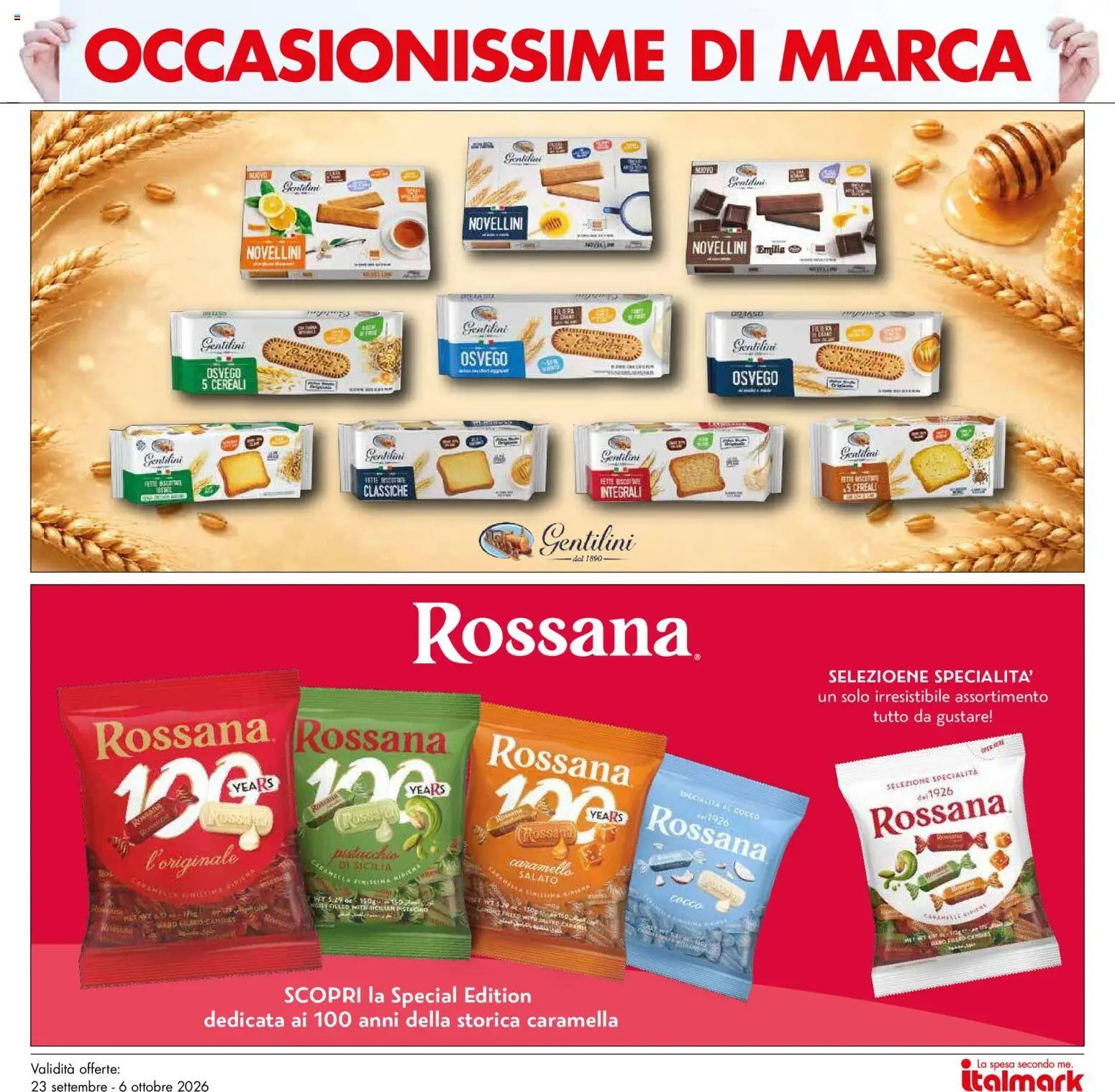 Italmark volantino Occasionissime di Marca