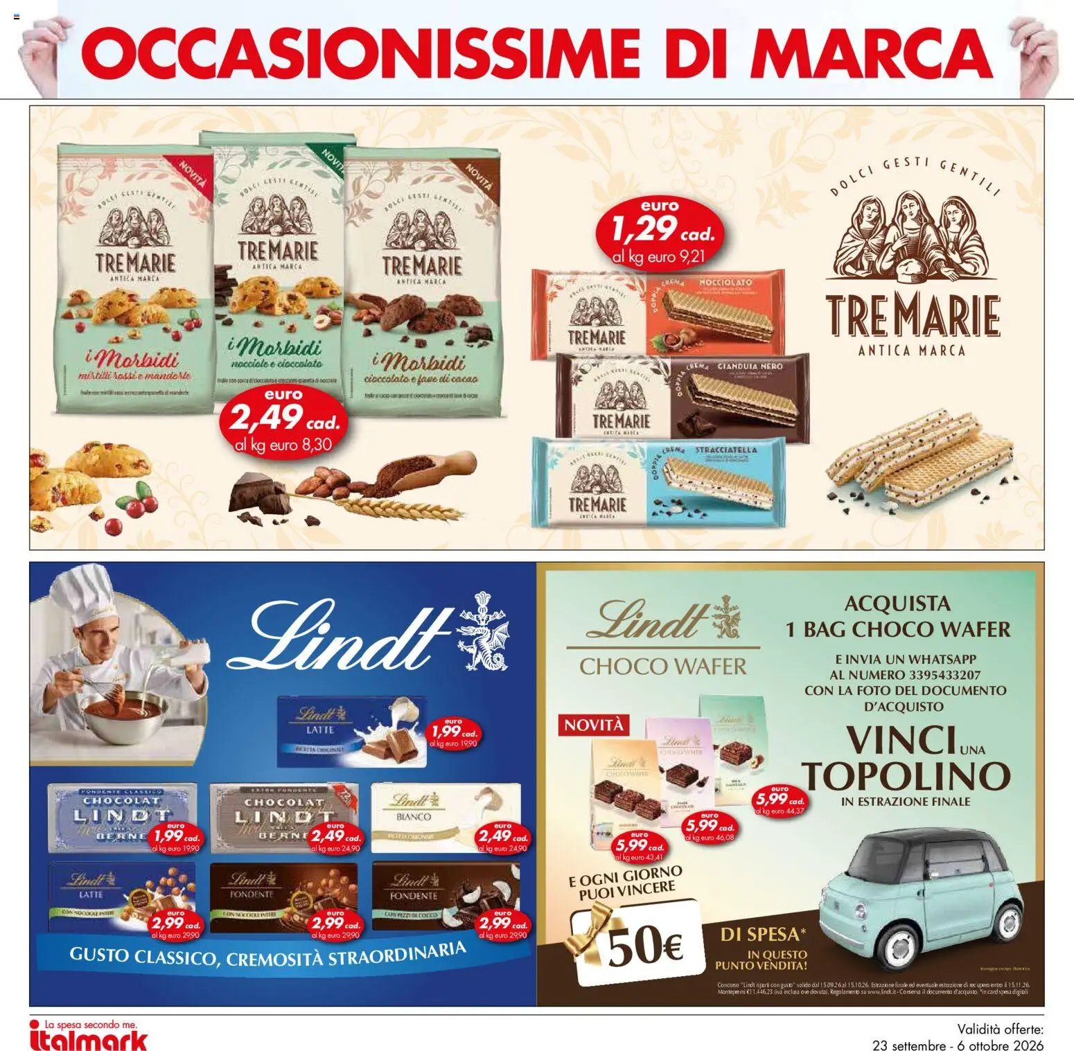 Italmark volantino Occasionissime di Marca