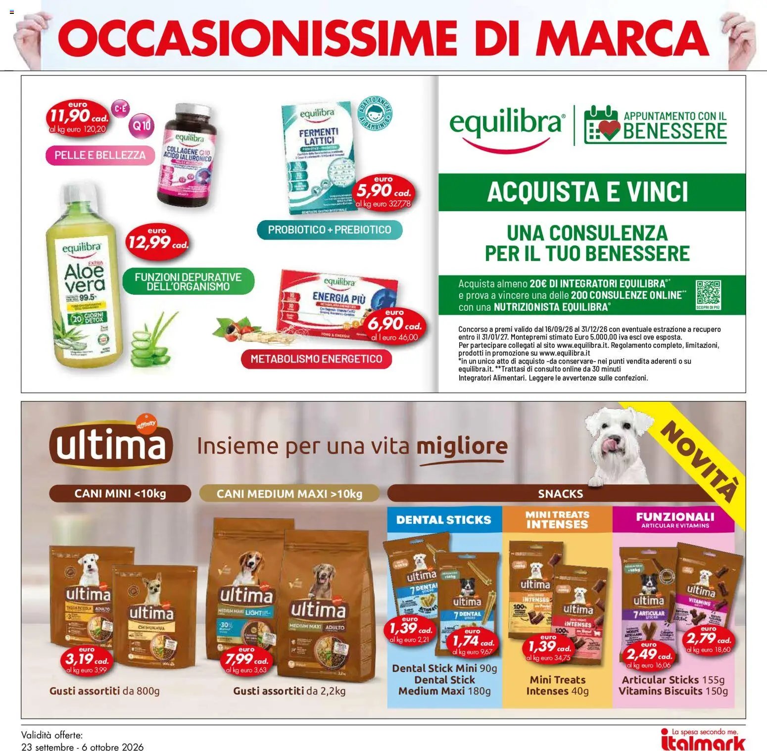Italmark volantino Occasionissime di Marca