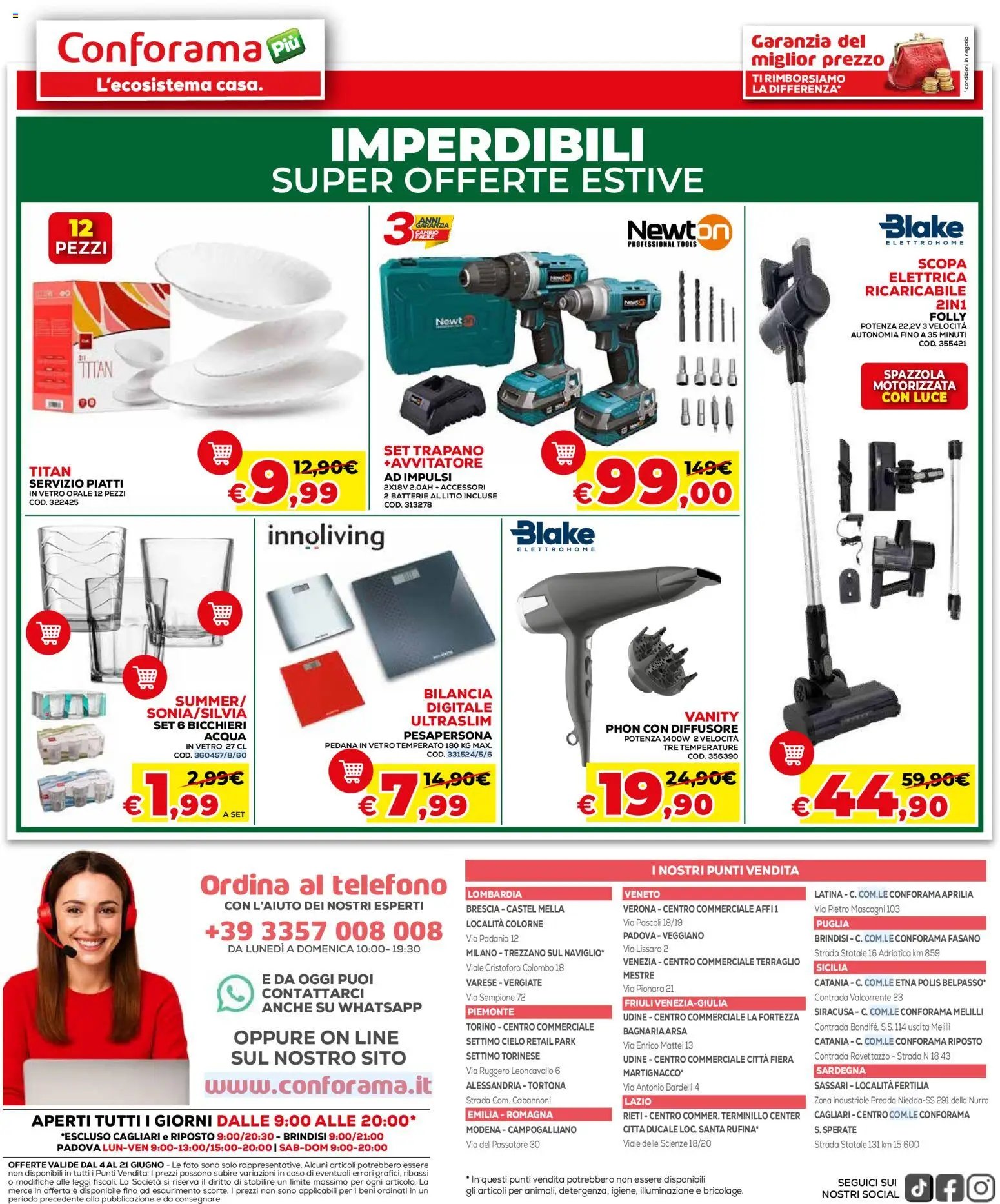 Conforama volantino