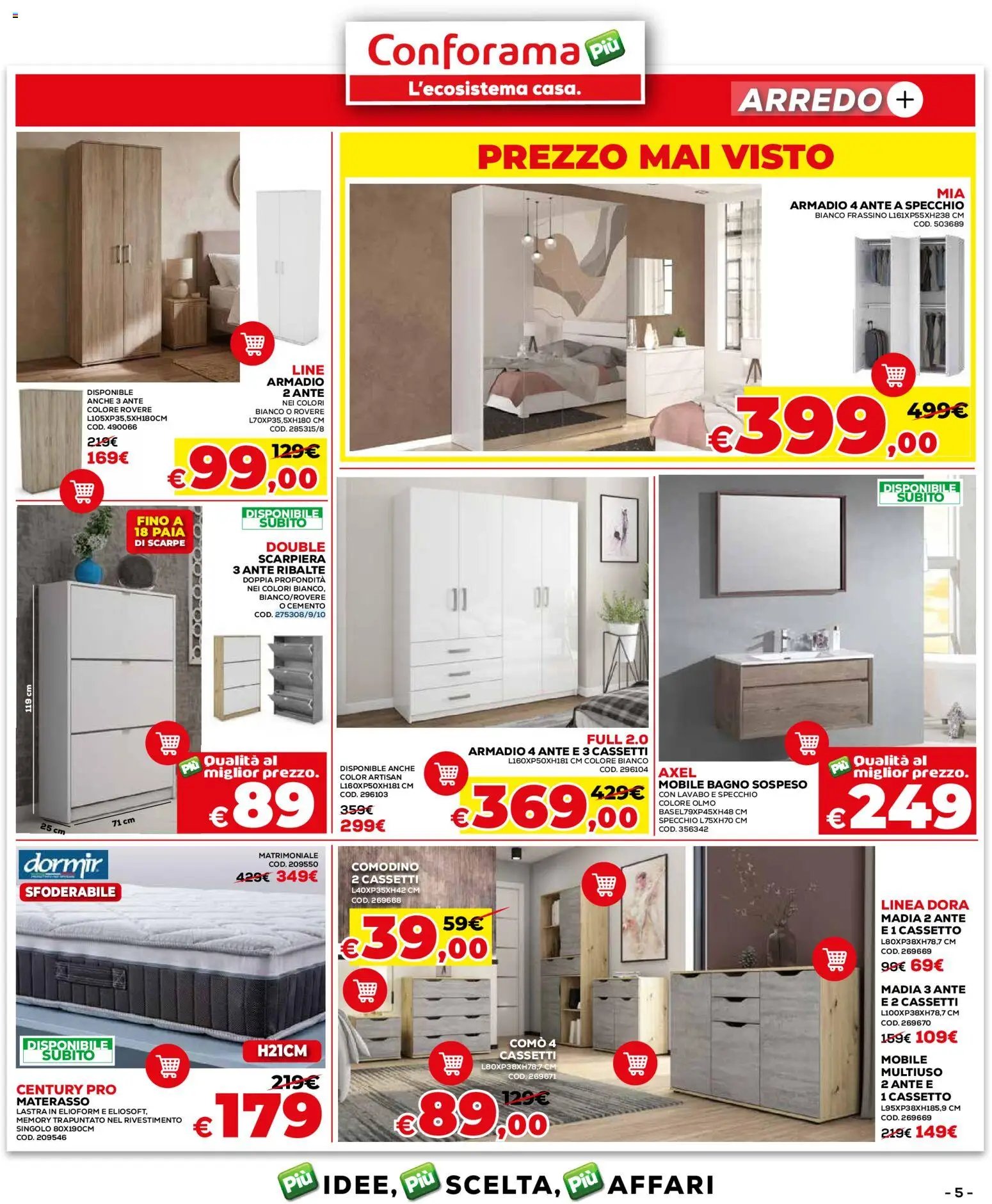 Conforama volantino
