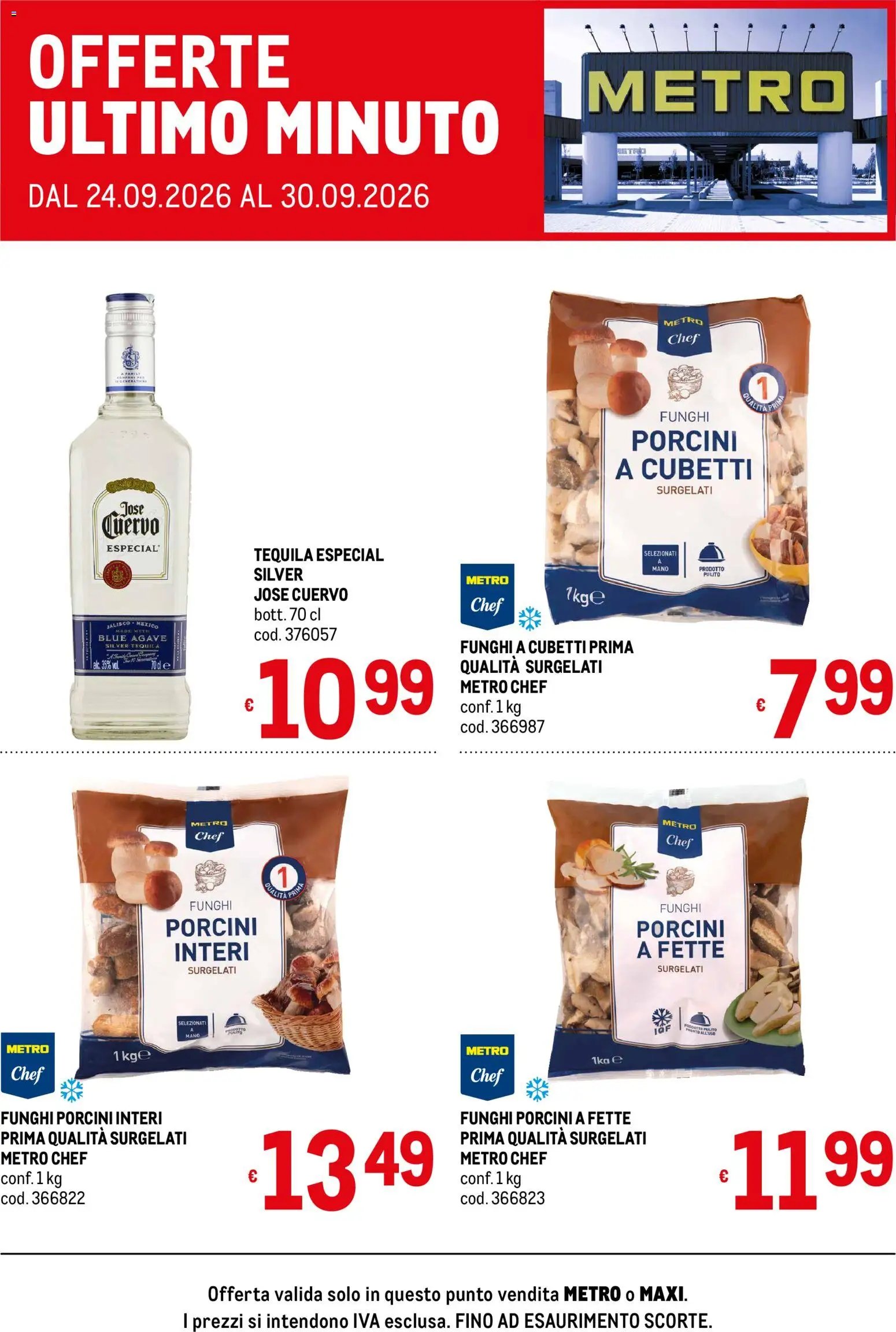 Metro volantino Offerte ultimo minuto