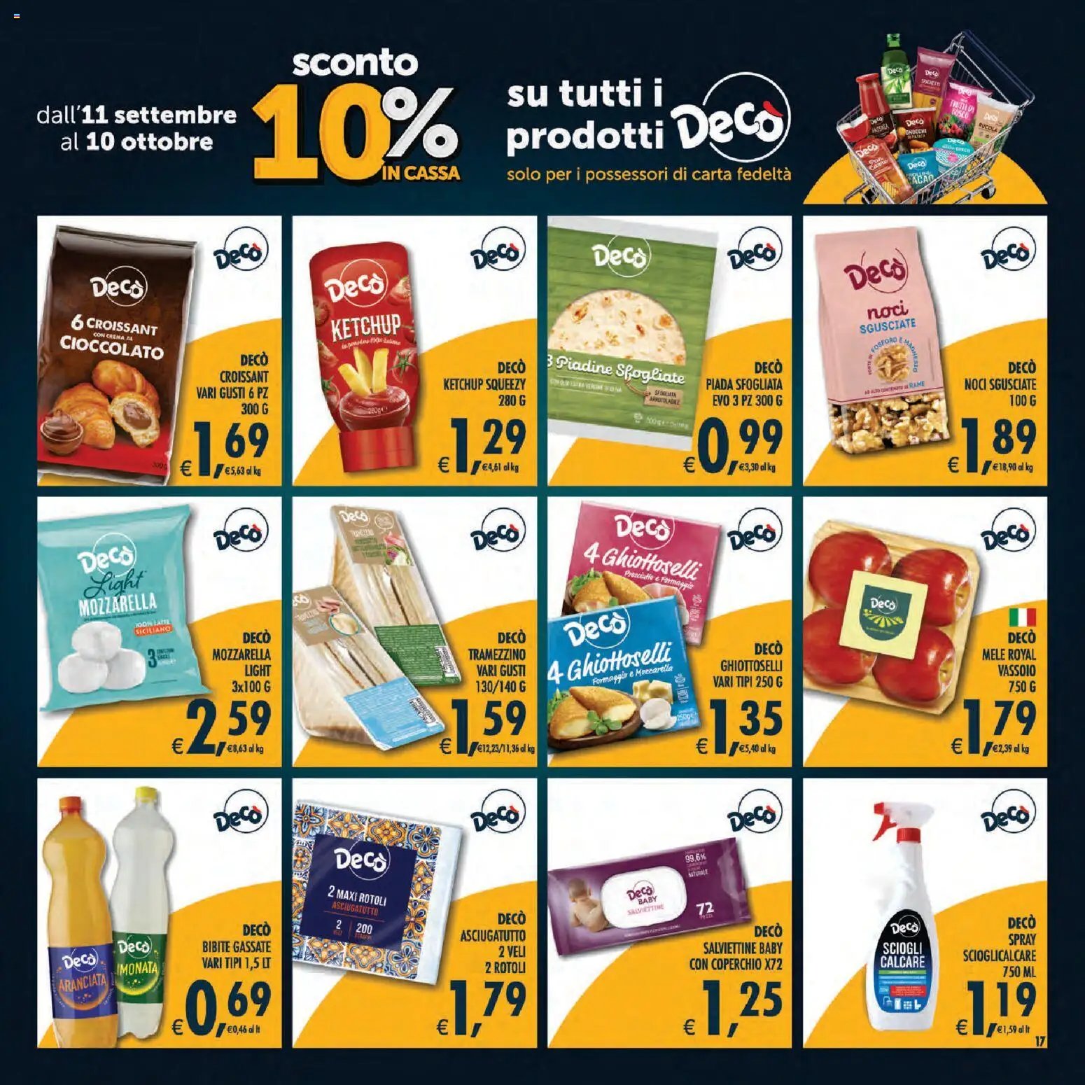 Decò volantino iperStore, Superstore Sicilia