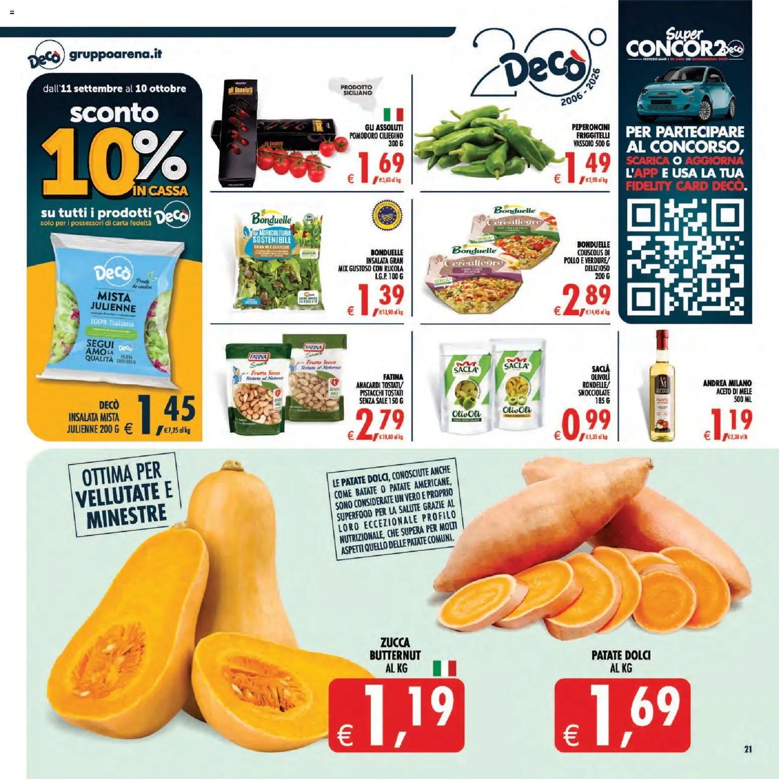 Decò volantino iperStore, Superstore Sicilia