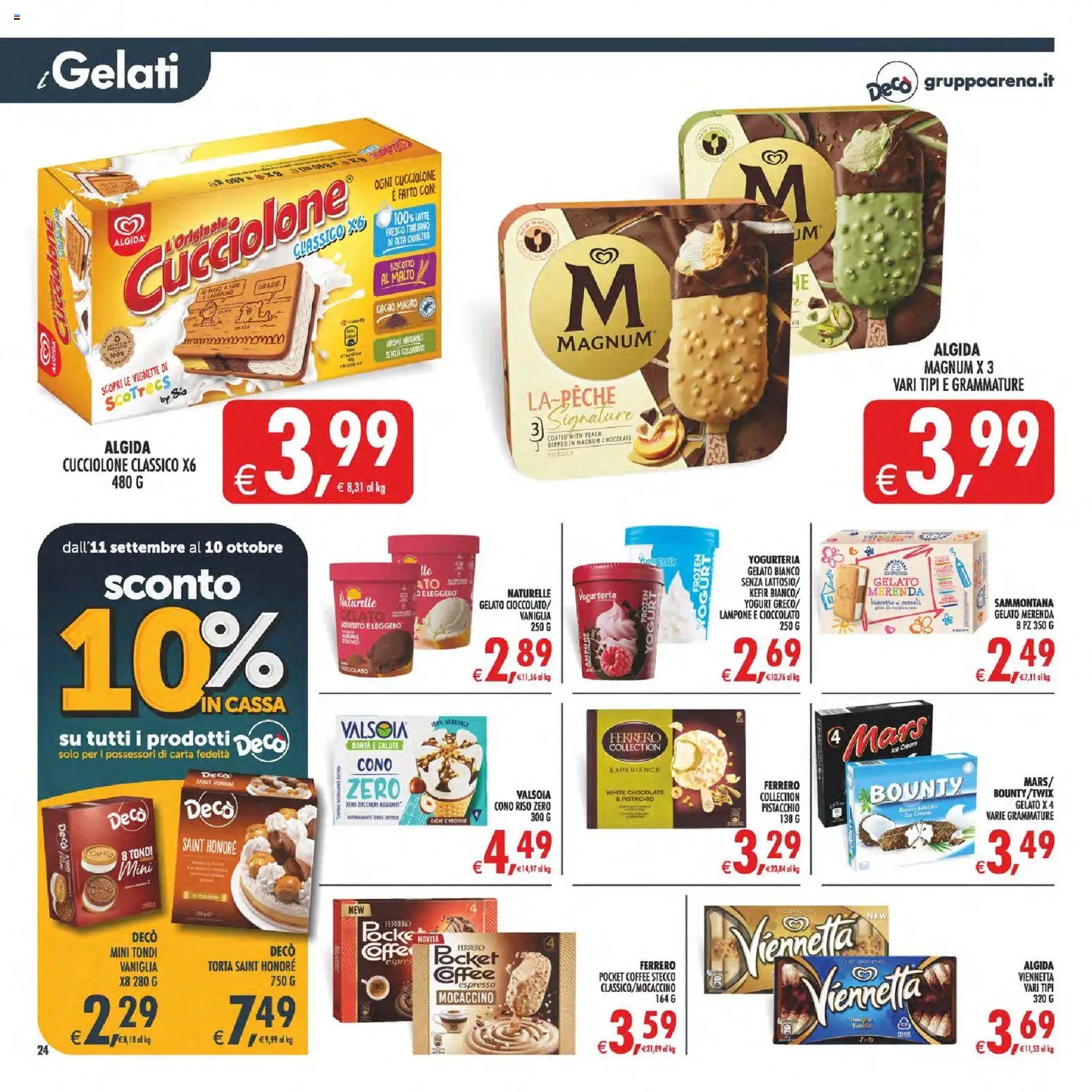 Decò volantino iperStore, Superstore Sicilia