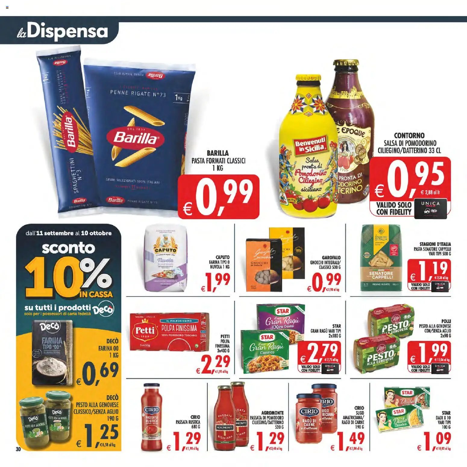 Decò volantino iperStore, Superstore Sicilia