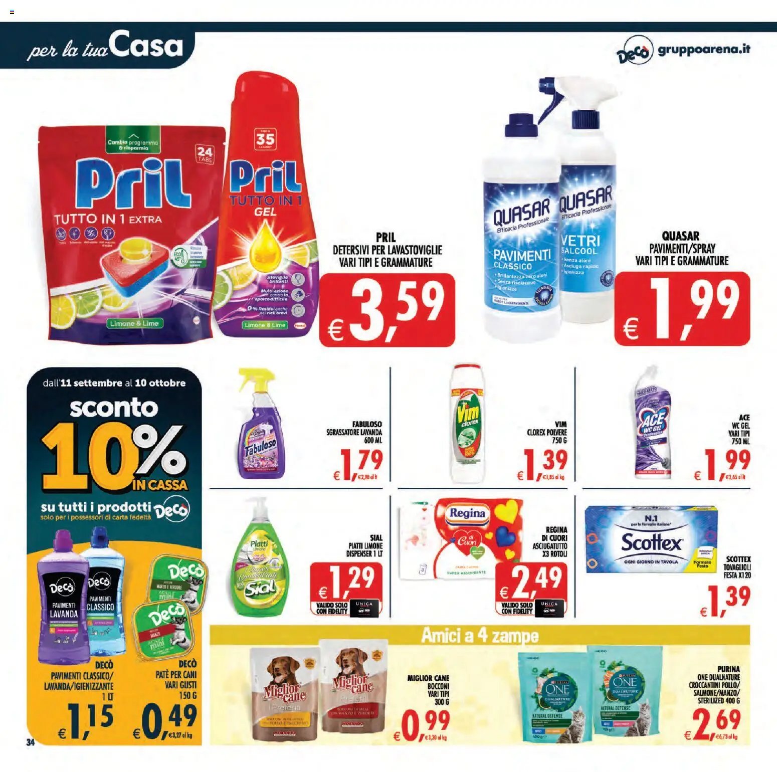 Decò volantino iperStore, Superstore Sicilia