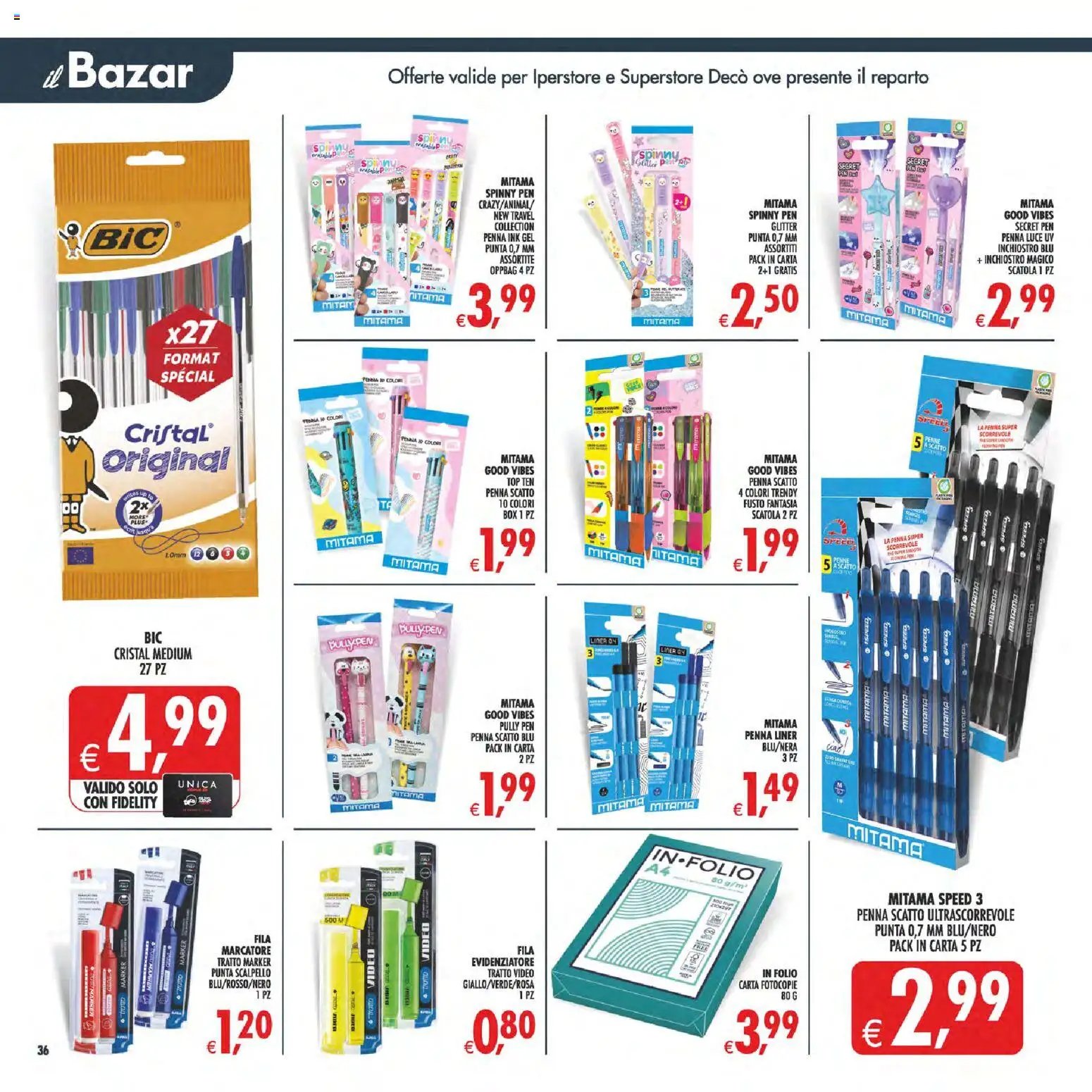 Decò volantino iperStore, Superstore Sicilia