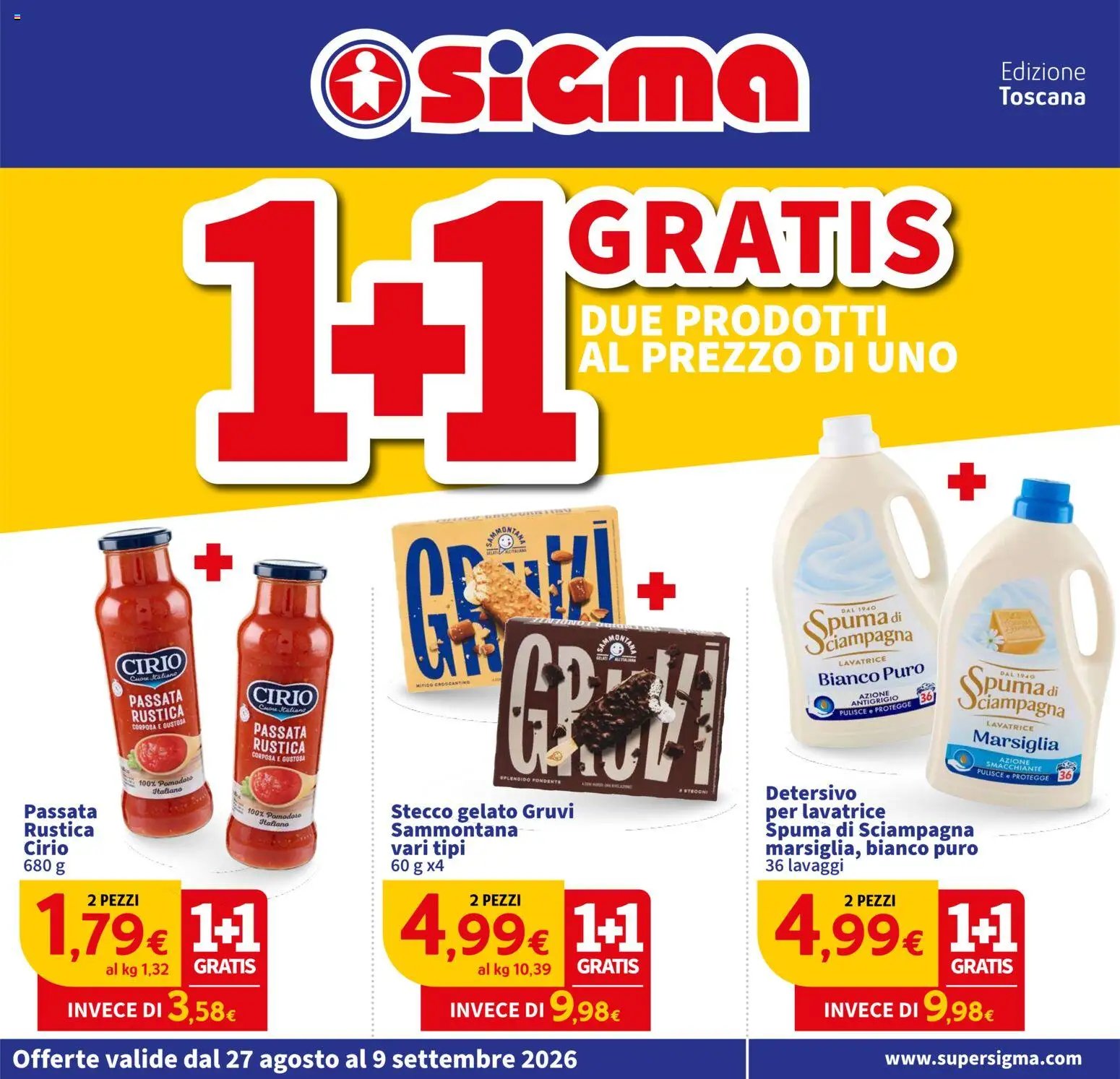 SIGMA volantino Toscana