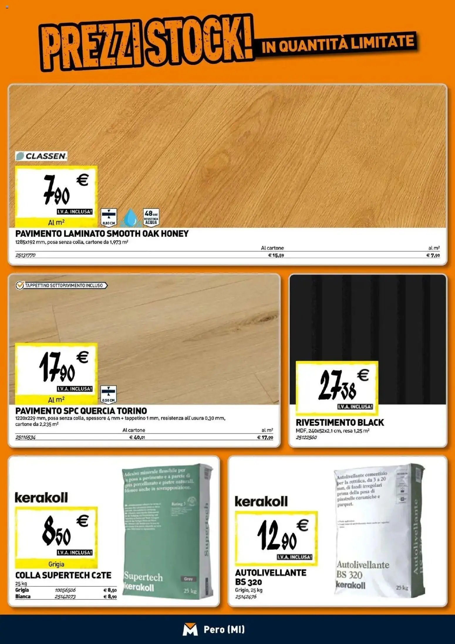 TECNOMAT - Straordinari prezzi stock!