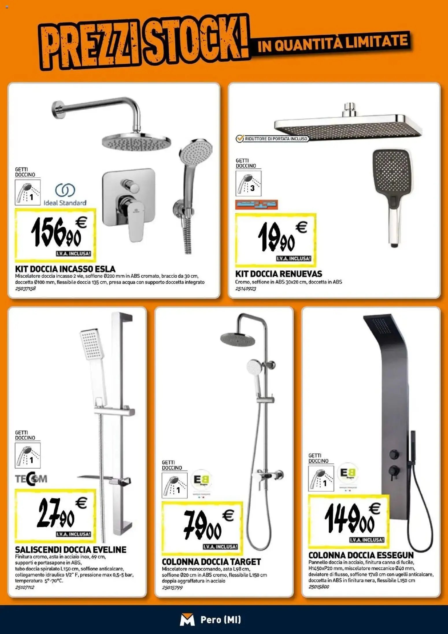 TECNOMAT - Straordinari prezzi stock!