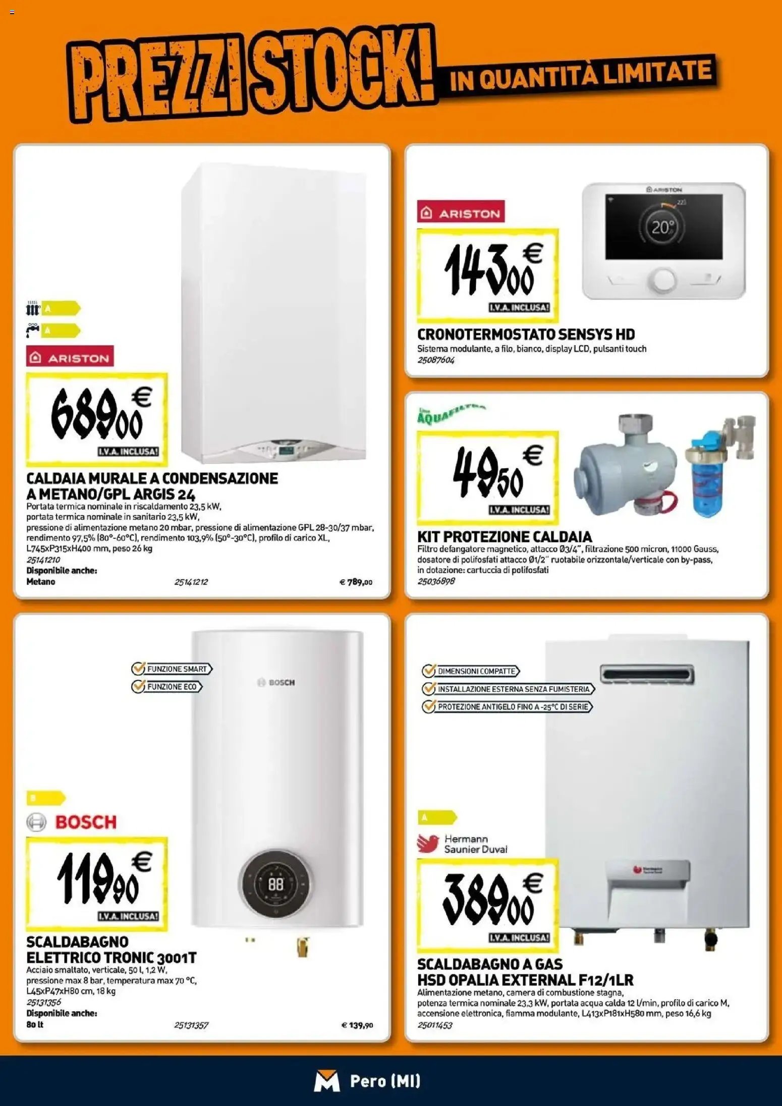 TECNOMAT - Straordinari prezzi stock!