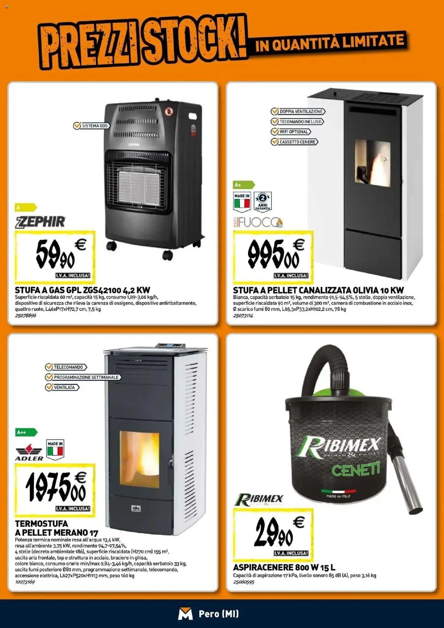 TECNOMAT - Straordinari prezzi stock!