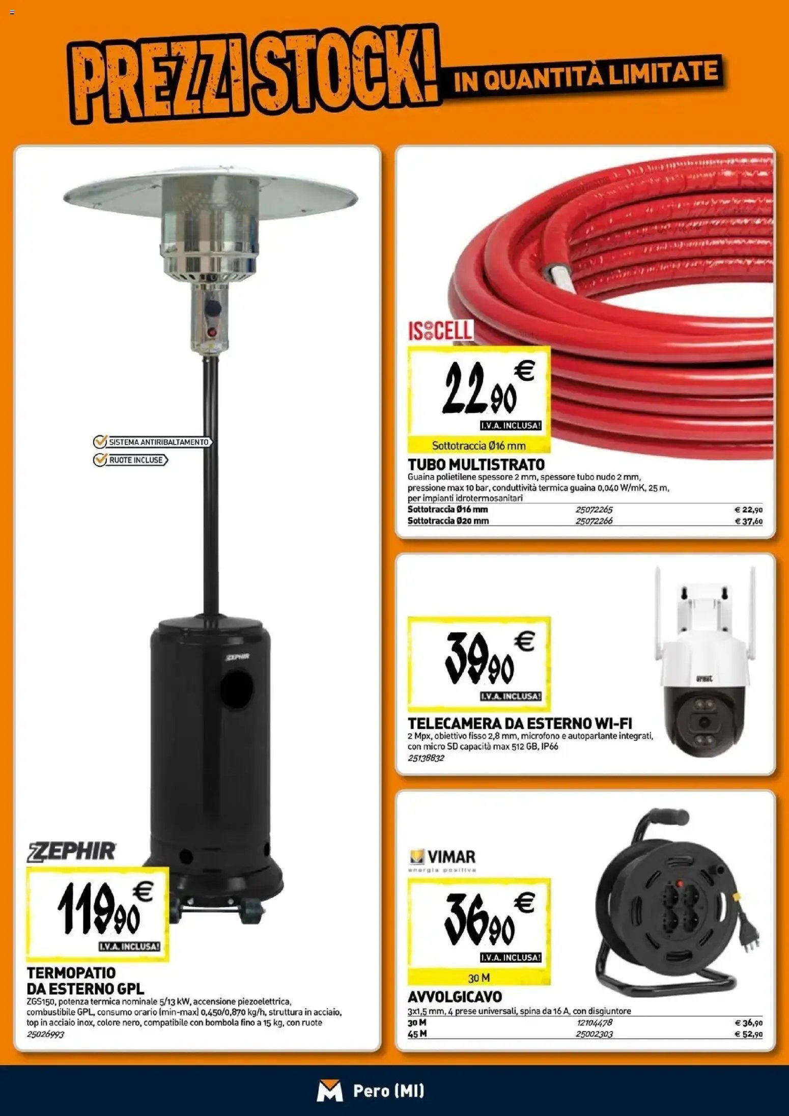 TECNOMAT - Straordinari prezzi stock!