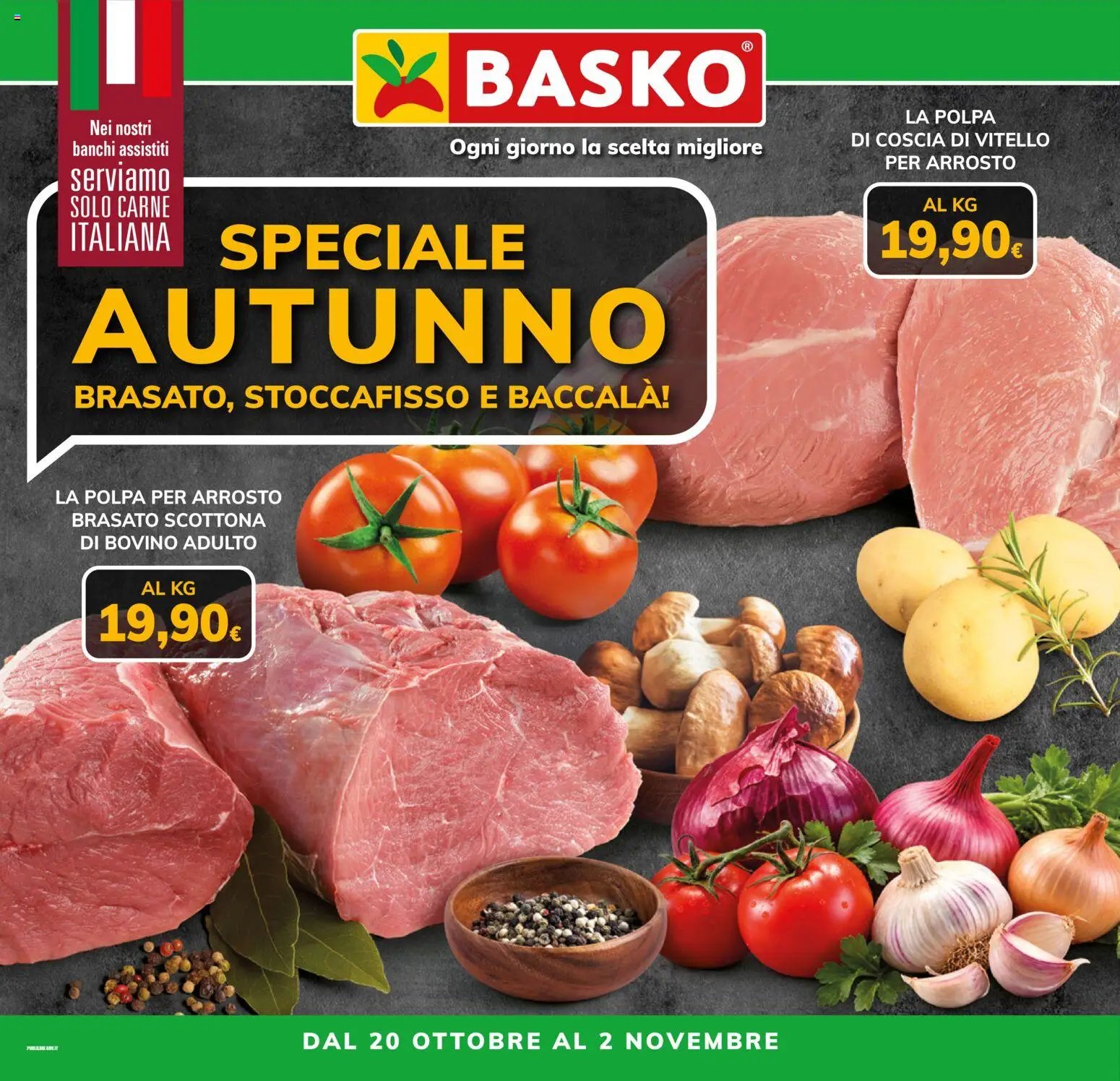 Basko volantino Speciale Autunno