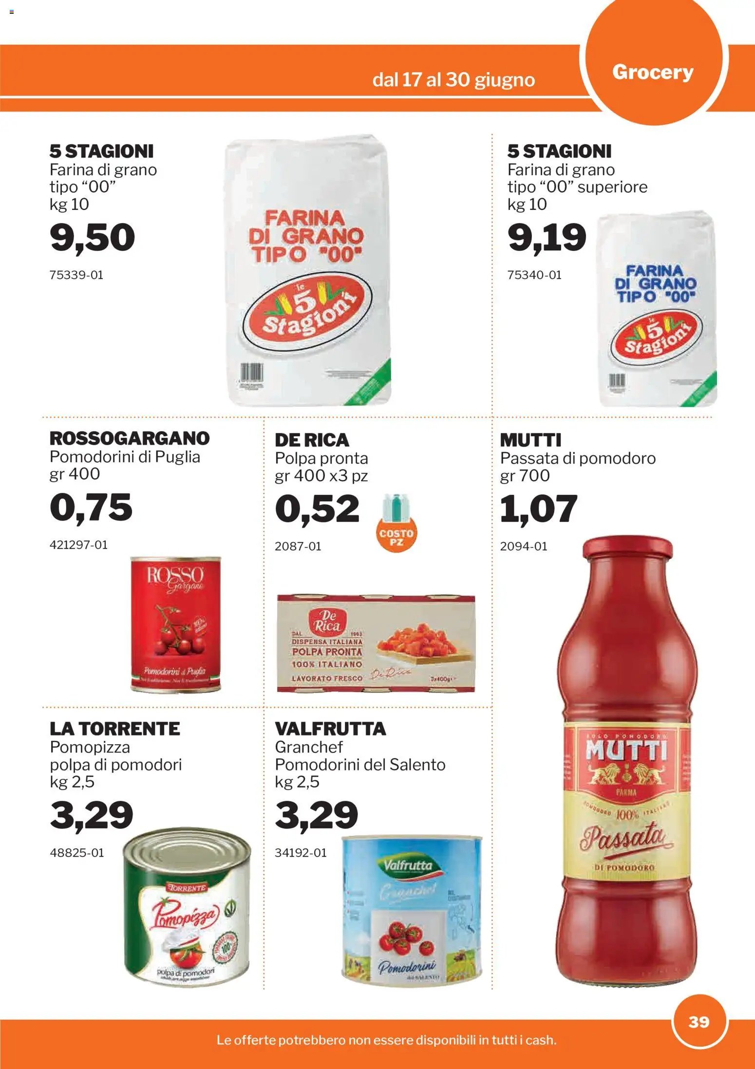 Sogegross volantino