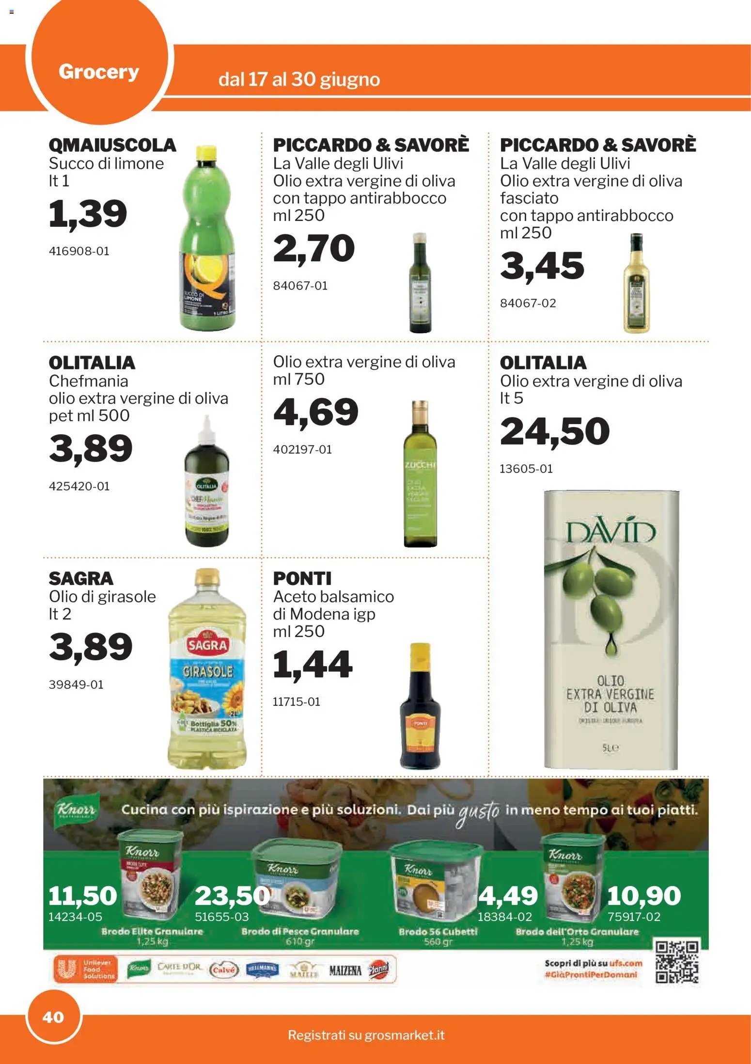 Sogegross volantino