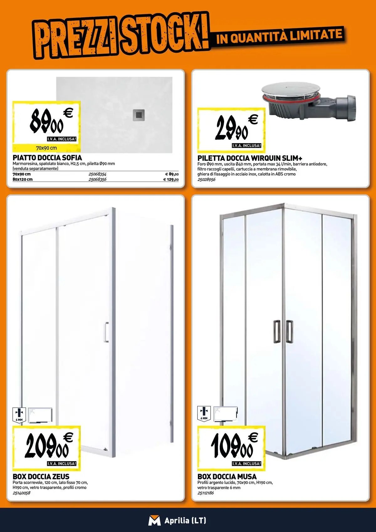 TECNOMAT - Straordinari prezzi stock!