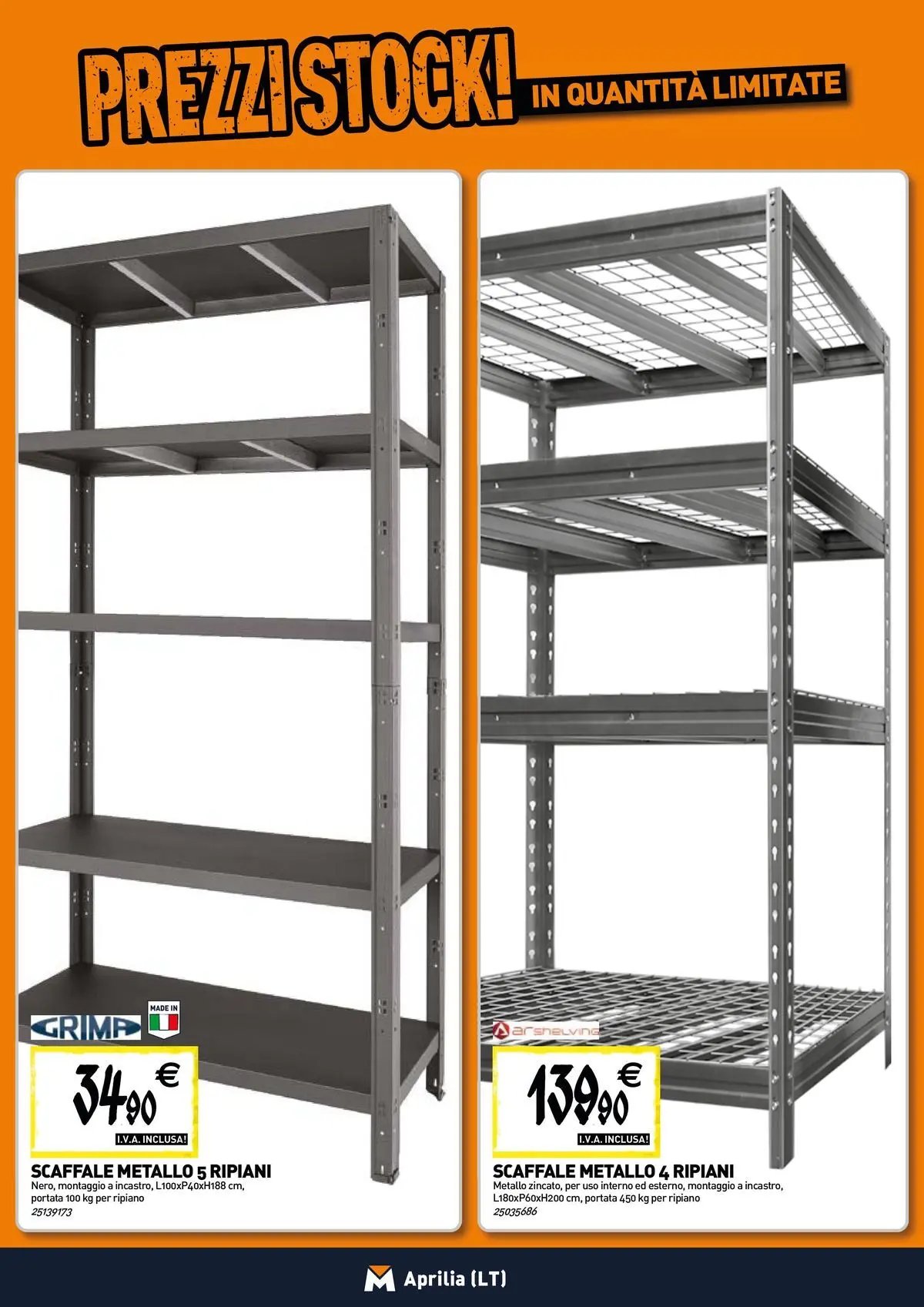 TECNOMAT - Straordinari prezzi stock!