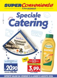 SuperConveniente volantino Catering Enna, Misterbianco