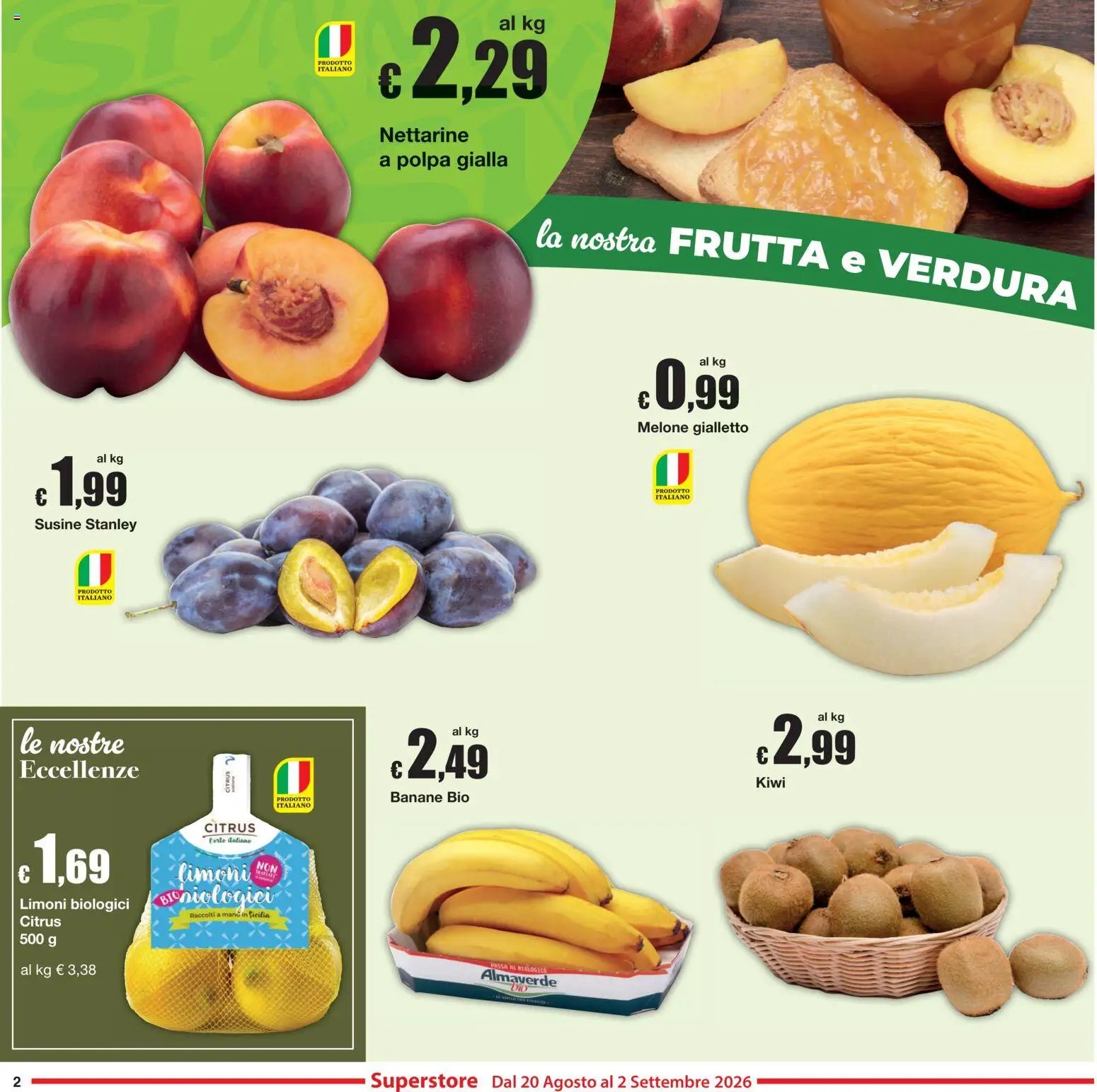 Sì con Te volantino Superstore