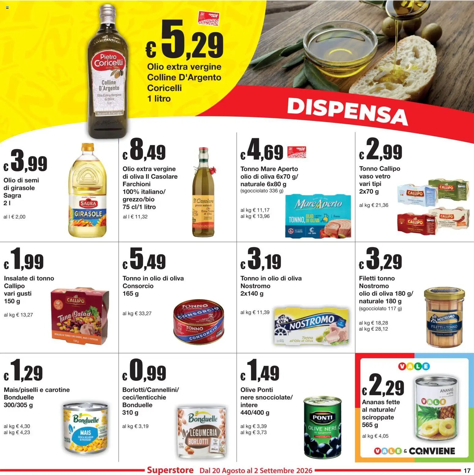 Sì con Te volantino Superstore