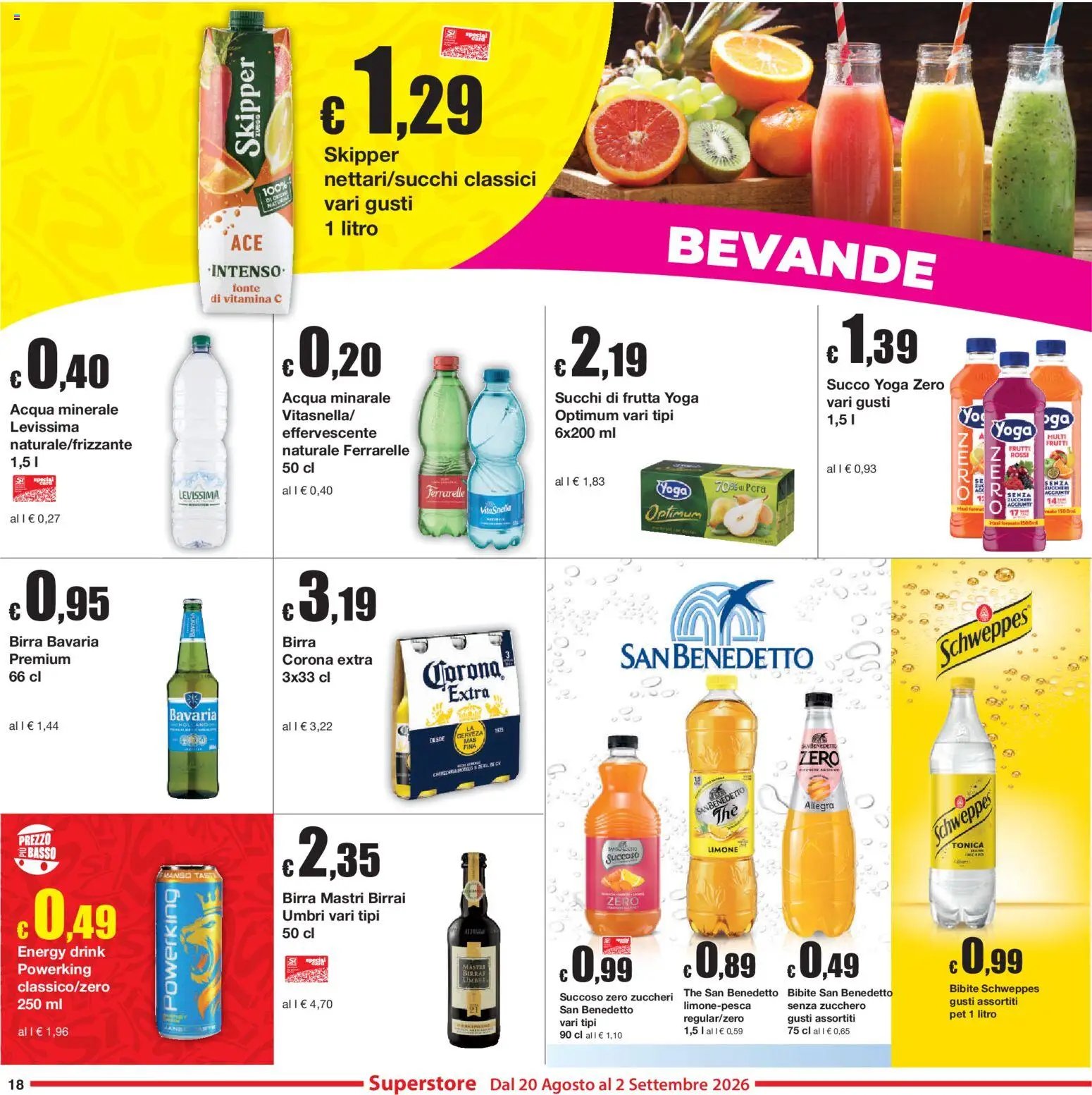Sì con Te volantino Superstore