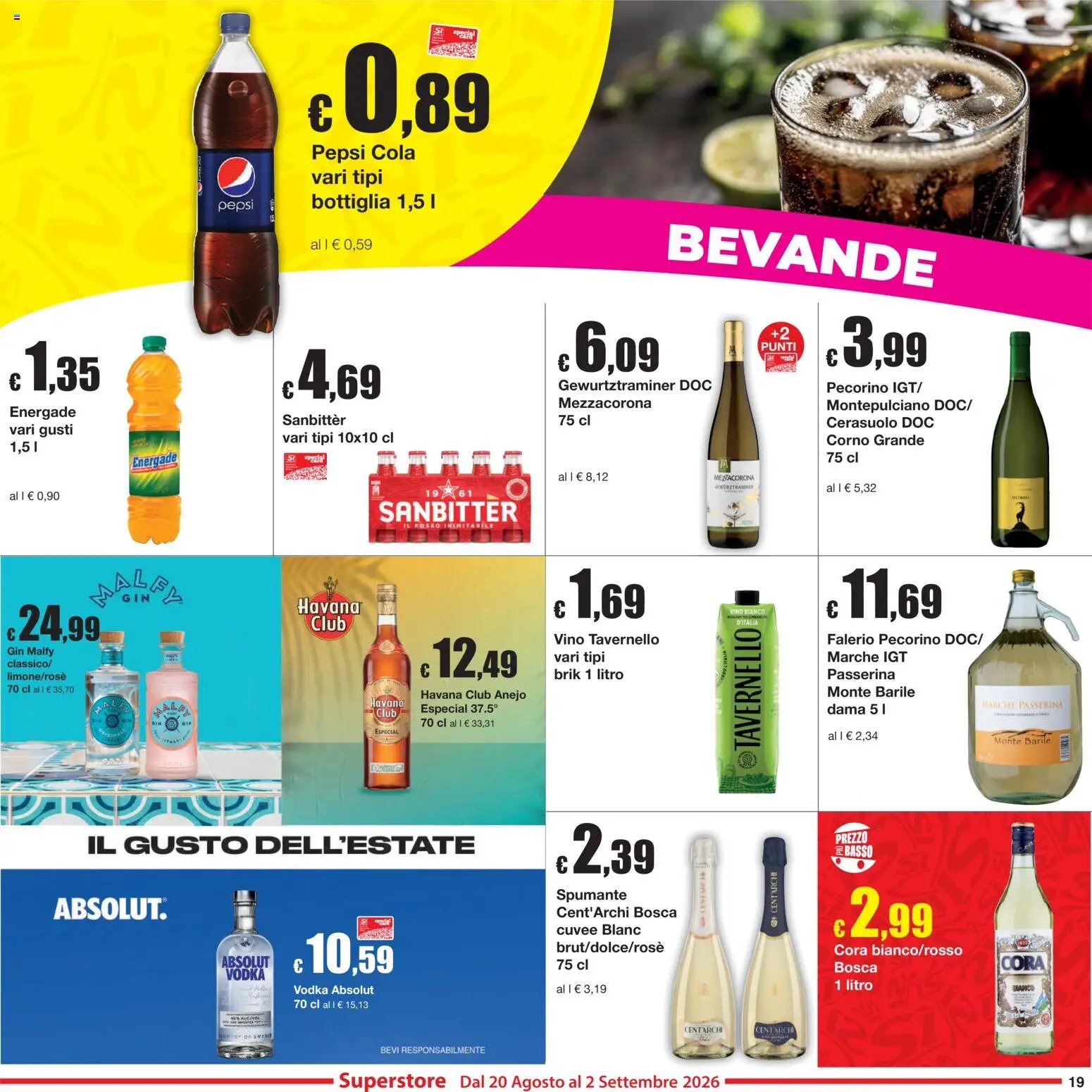 Sì con Te volantino Superstore