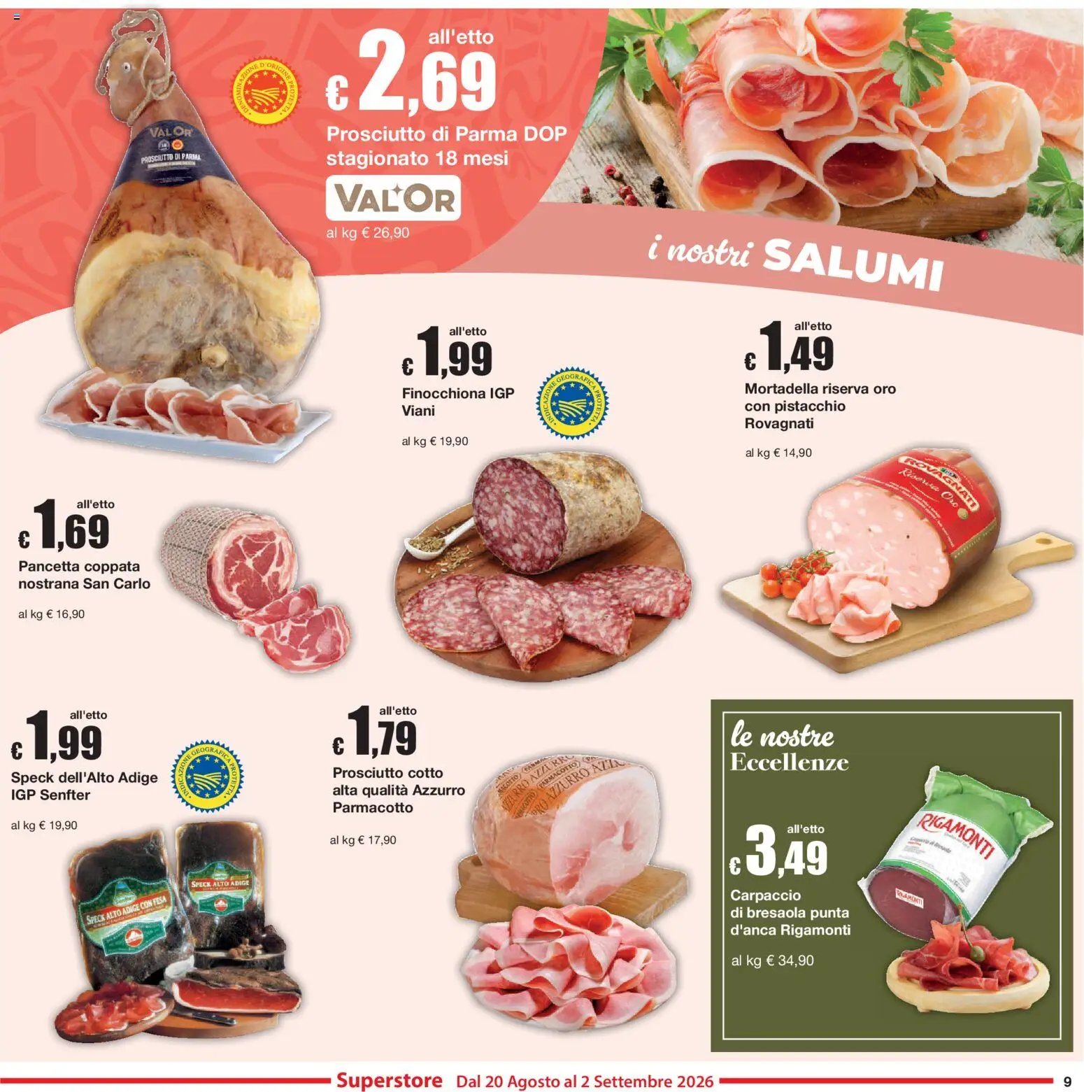 Sì con Te volantino Superstore