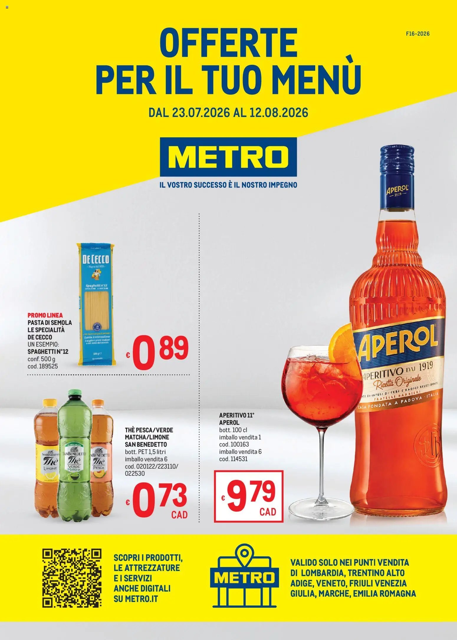 Metro volantino