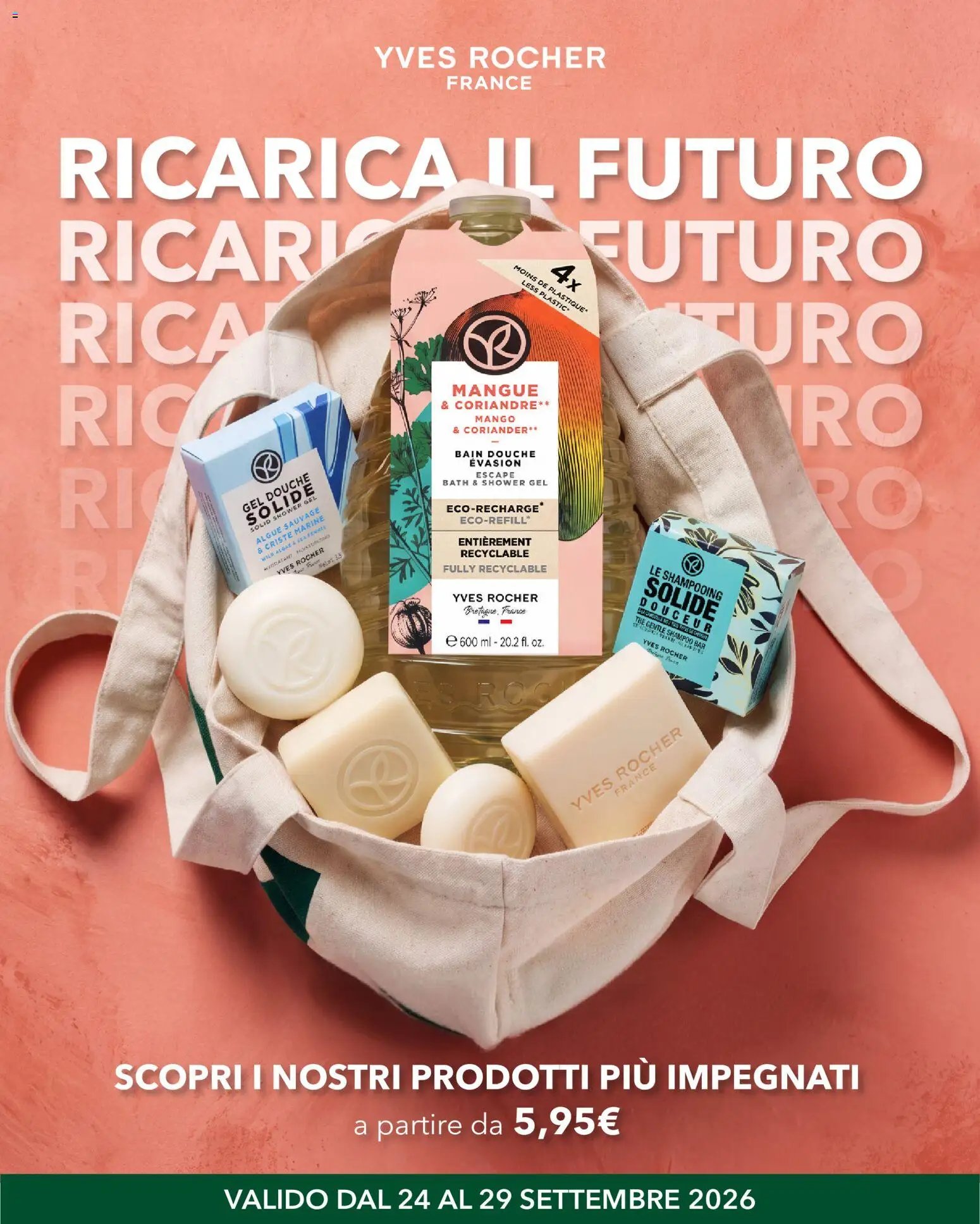 Yves Rocher catalogo Ricarica Il Futuro