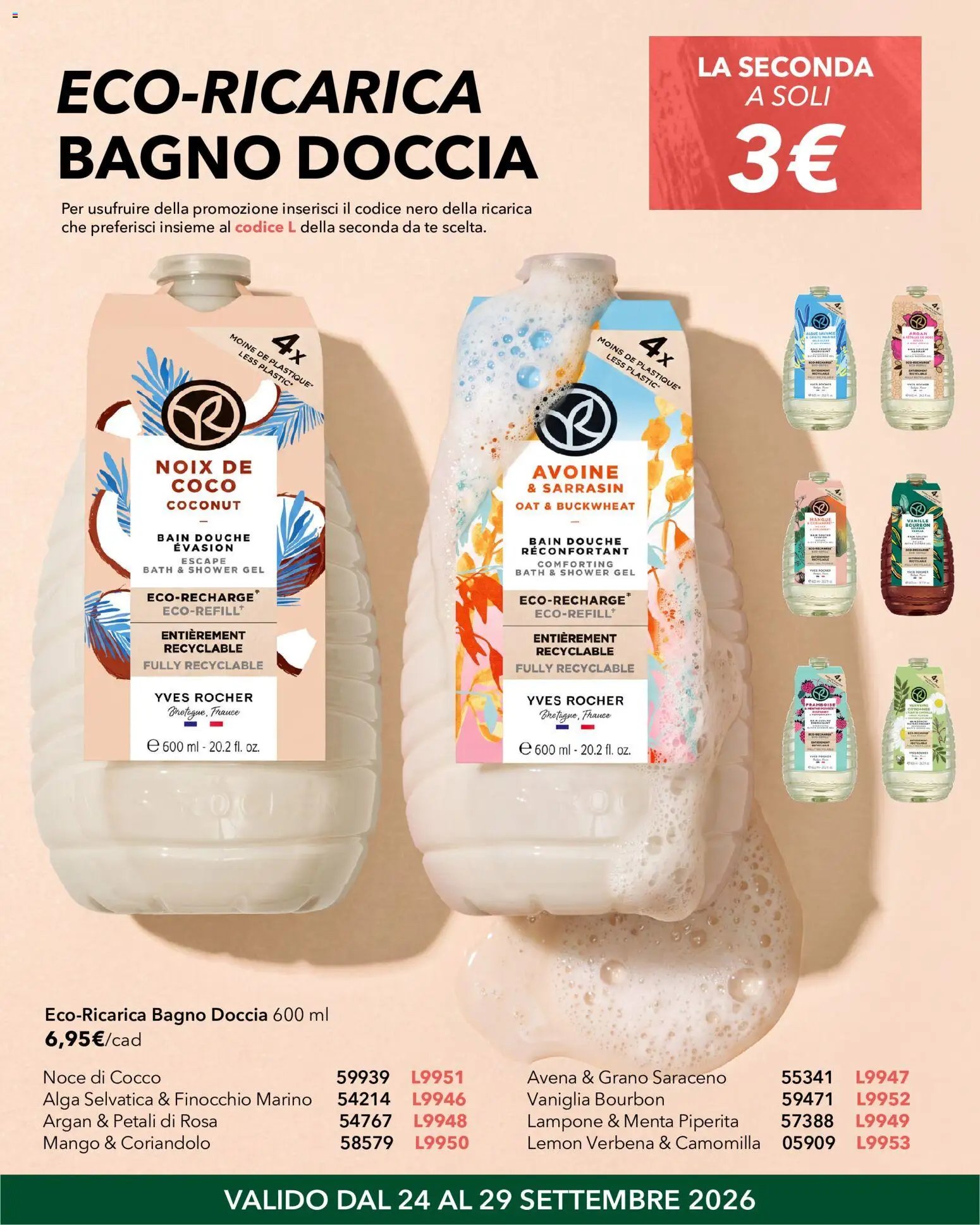 Yves Rocher catalogo Ricarica Il Futuro