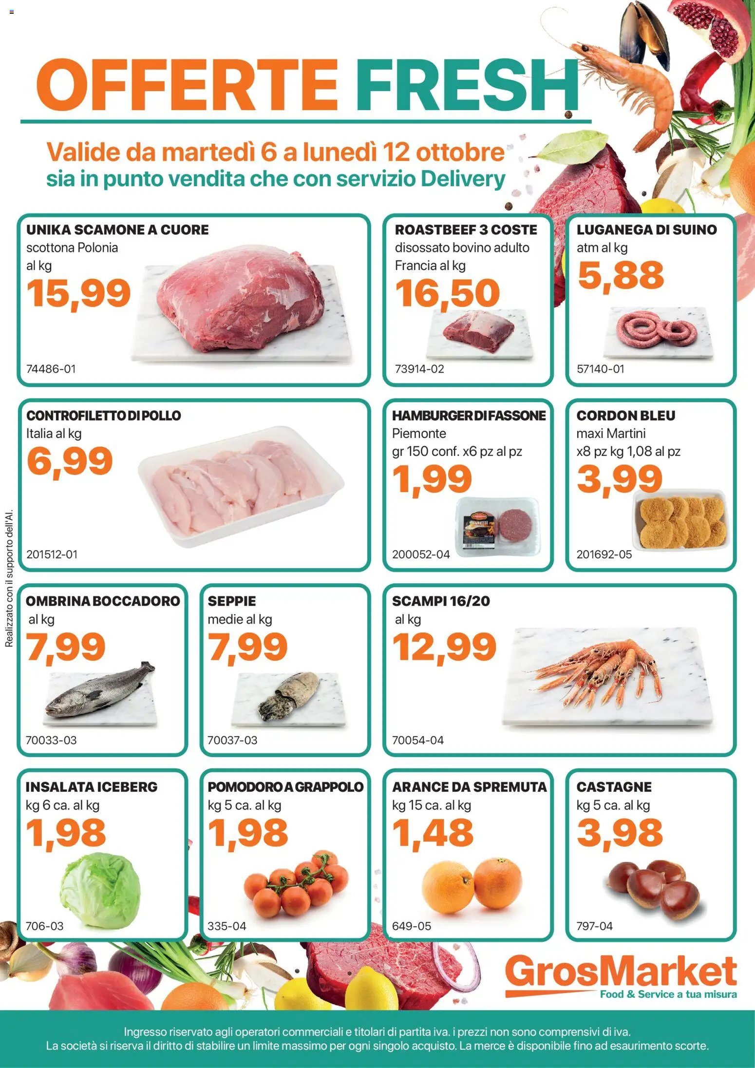 Sogegross volantino Offerte Fresh