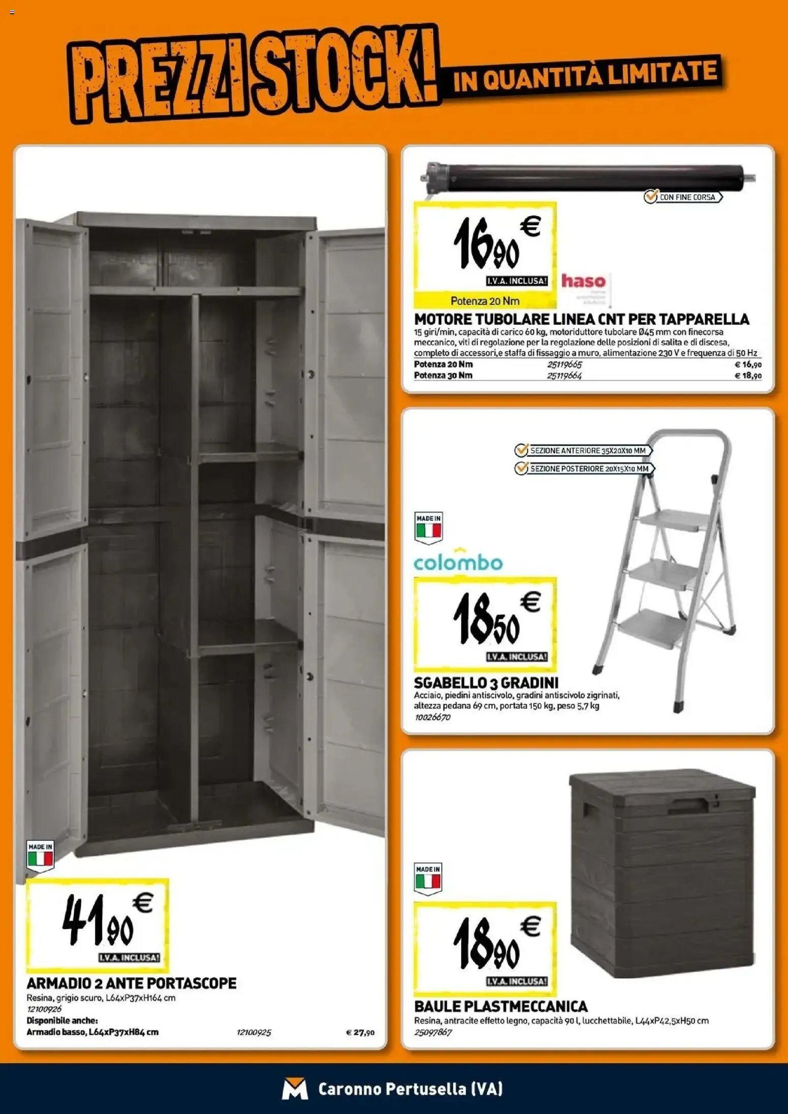 TECNOMAT catalogo Caronno Pertusella