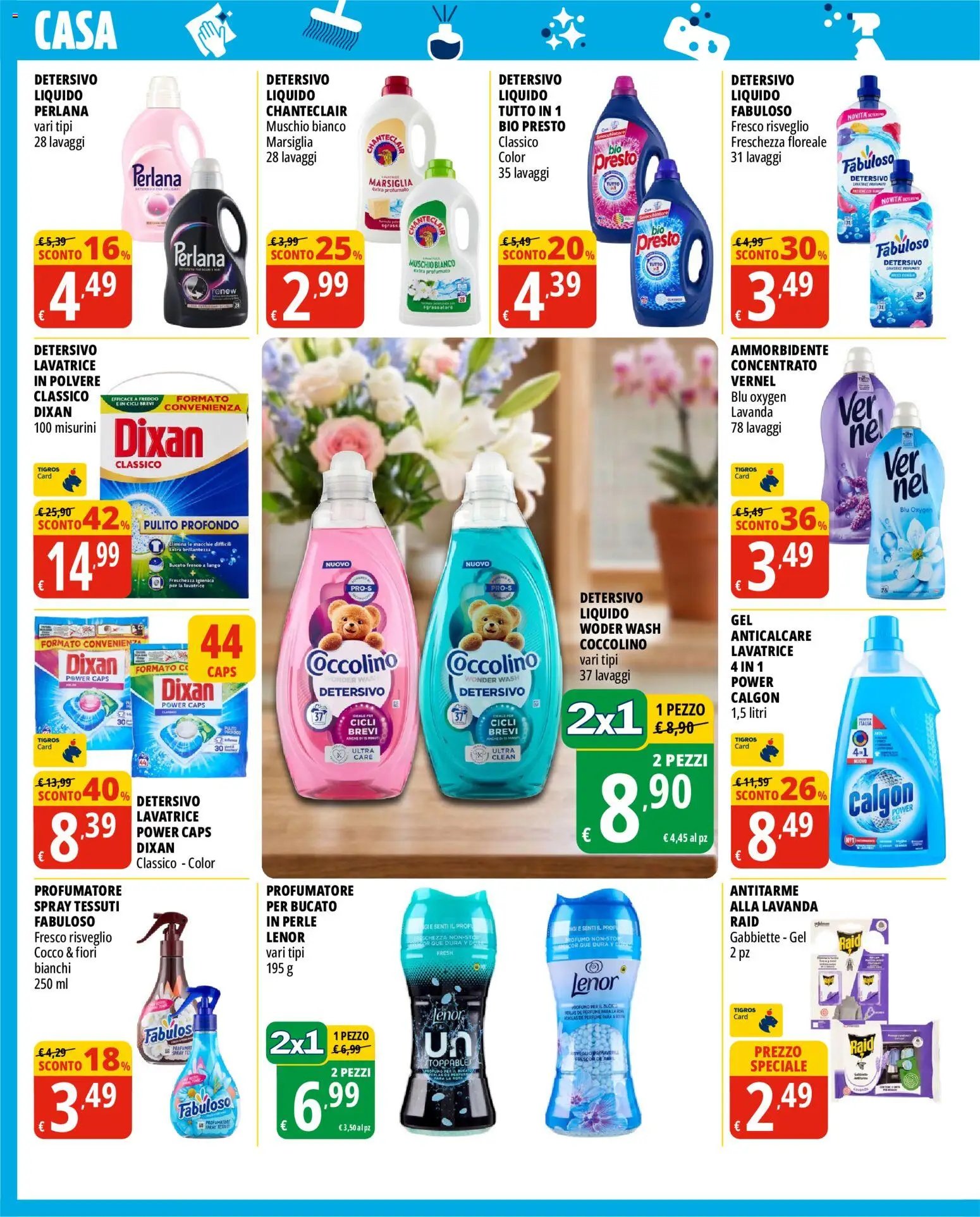 Tigros volantino Casa e Bellezza