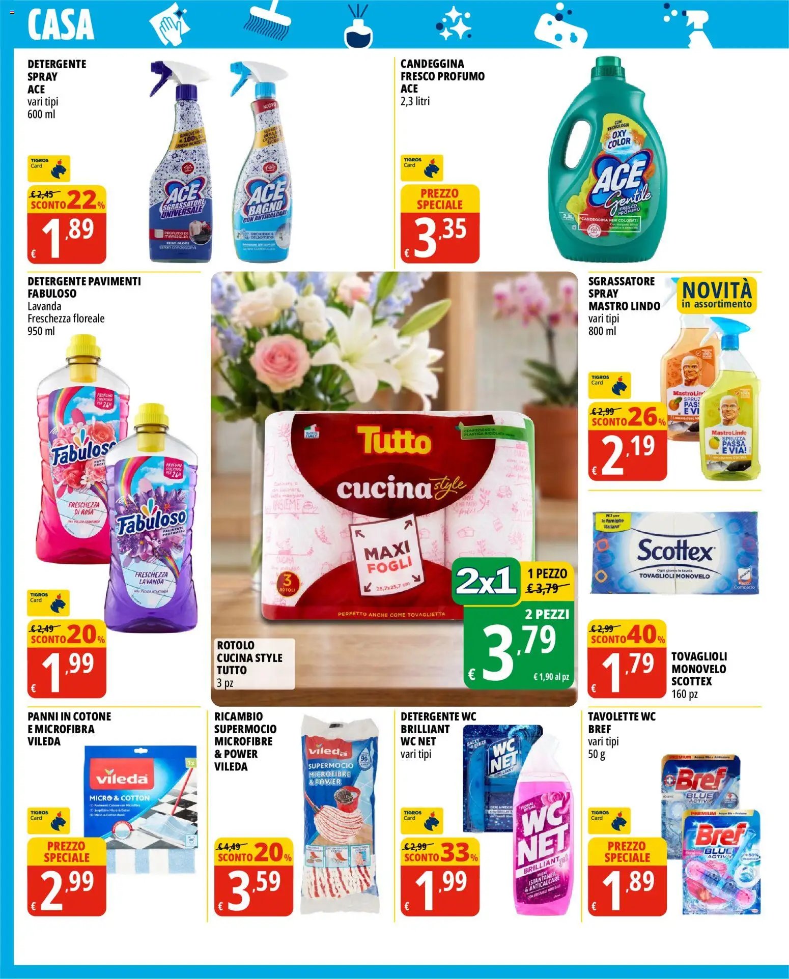 Tigros volantino Casa e Bellezza