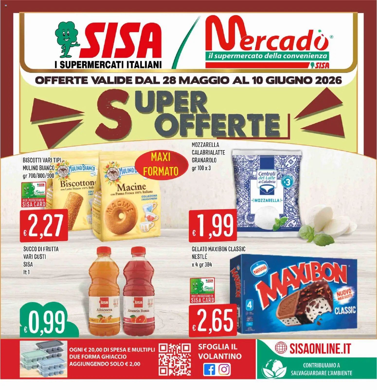 SISA volantino Mercadò