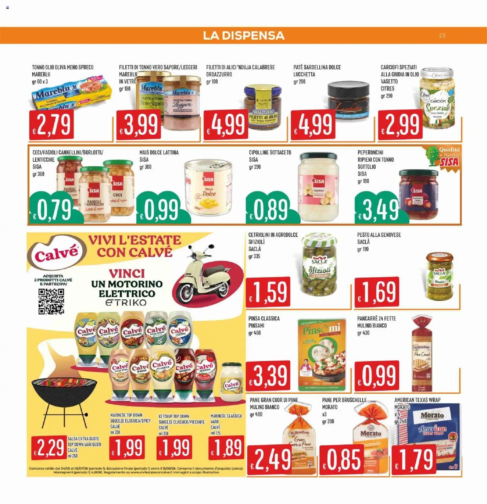 SISA volantino Mercadò