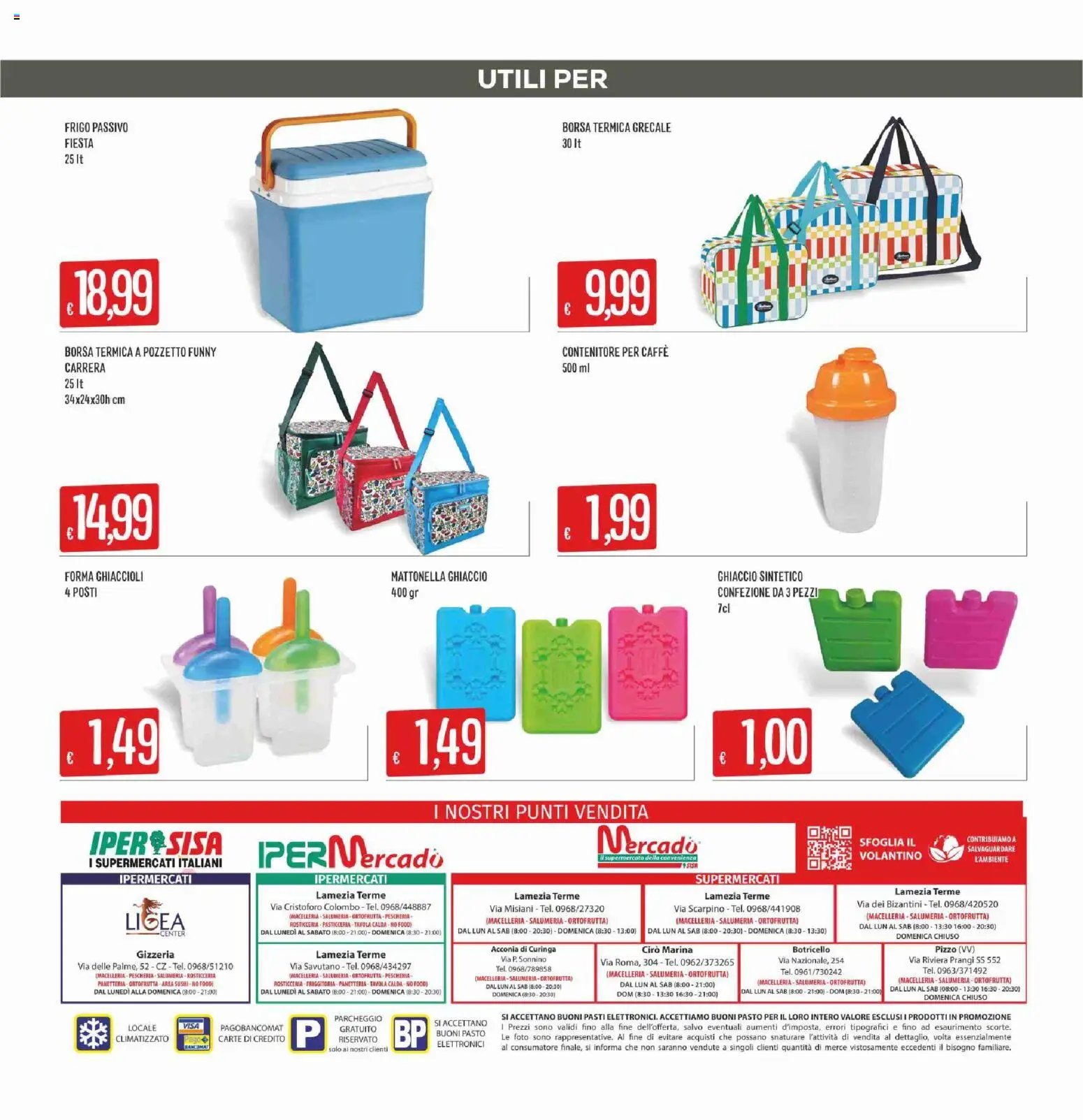 SISA volantino Mercadò
