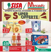 SISA volantino Mercadò